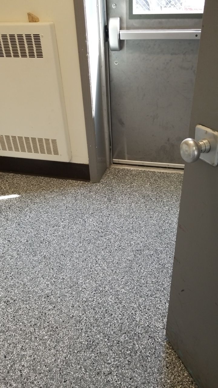 Dover Firehouse with their new Smoke Floor! by Spectrum Painting, LLC