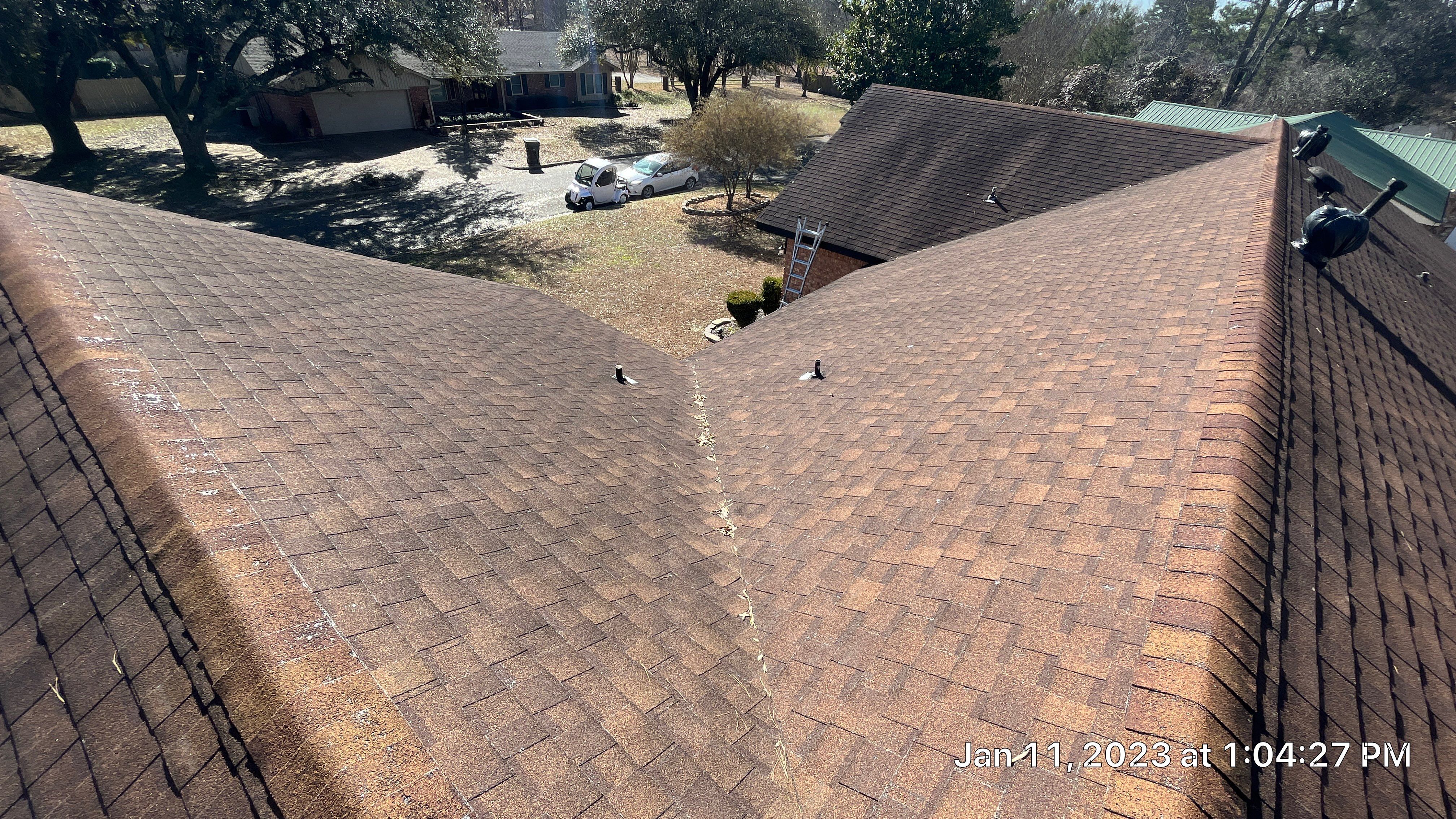 Residential Shingle Reroof using Malarkey Highlander NEX by Hostetler Roofing