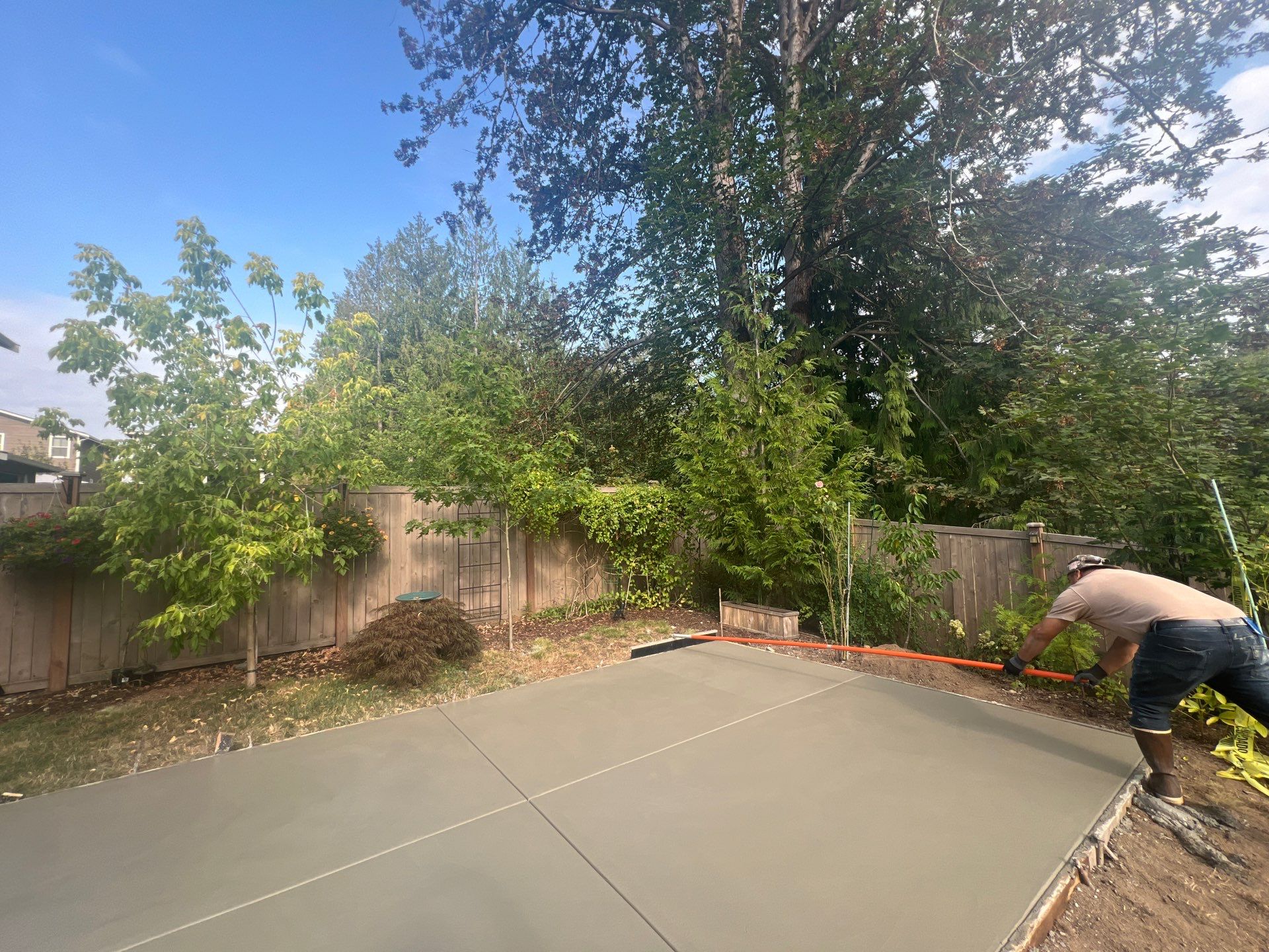 Wayne | Concrete Patio by Jireh Asphalt & Concrete Inc 