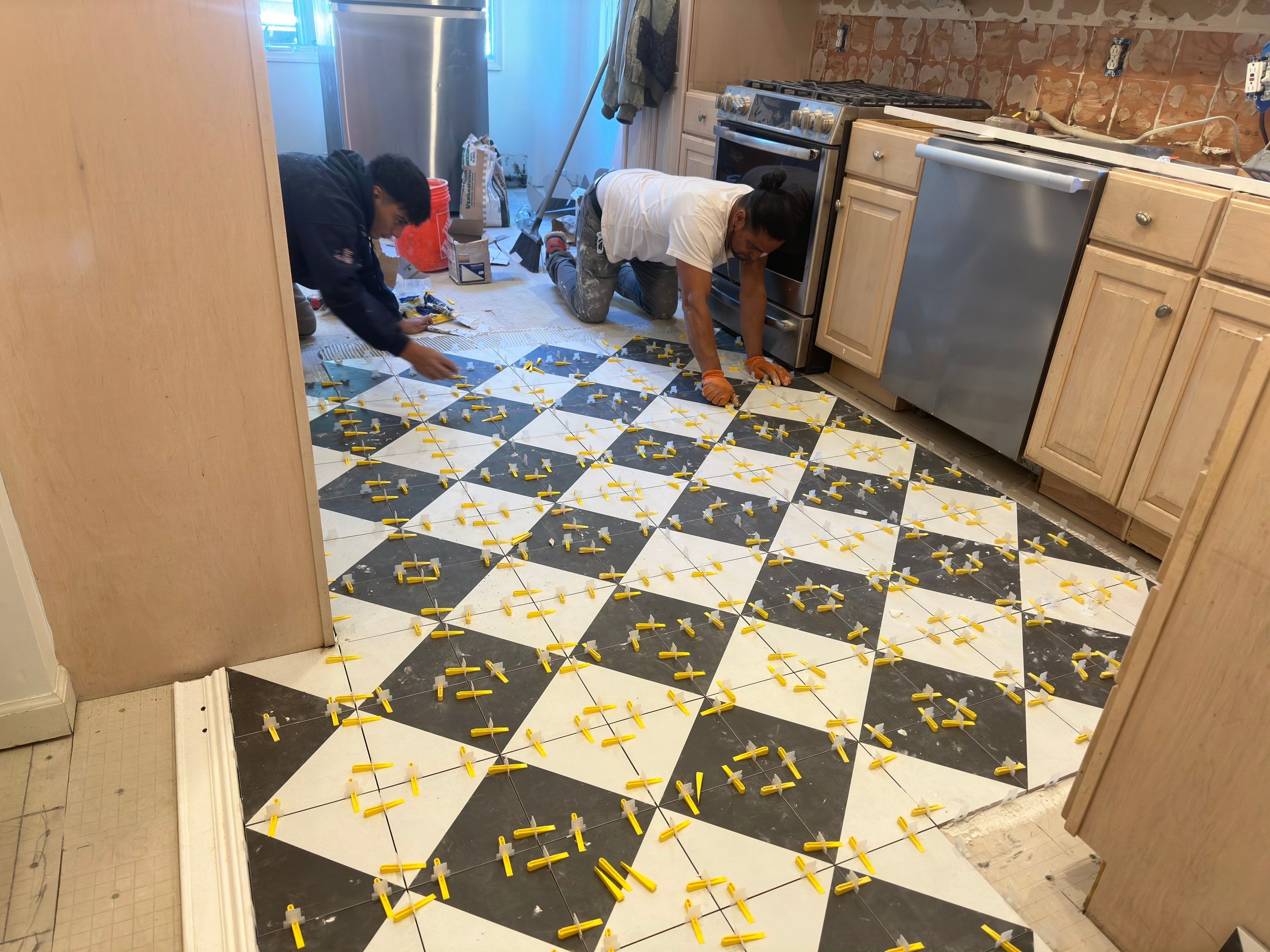 Home Remodel using Tile by Home Concepts Construction