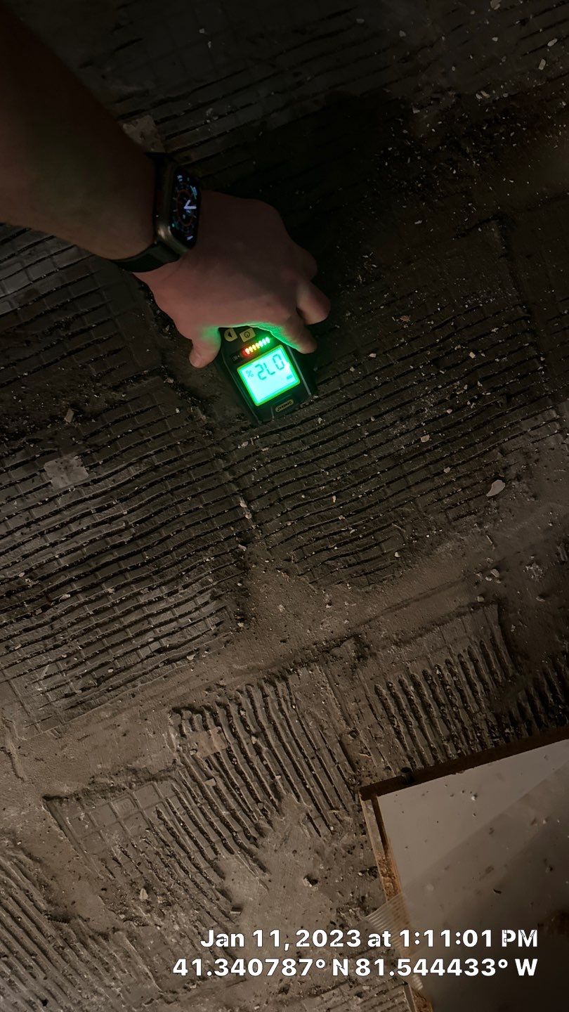 Pipe Burst Emergency Mitigation Demo and Dry Down by Absolute Roofing and Construction