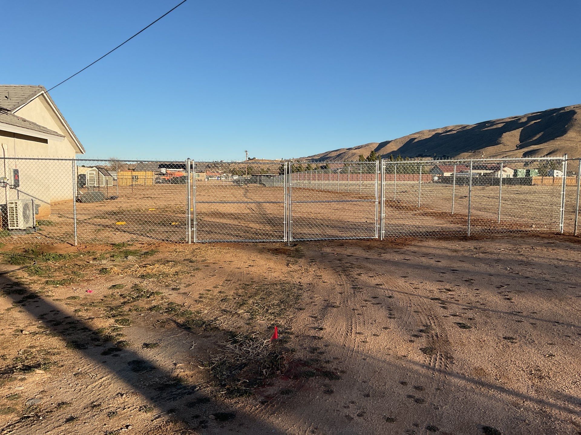 6ft and 5 ft chain link by Fence Guys Inc. 