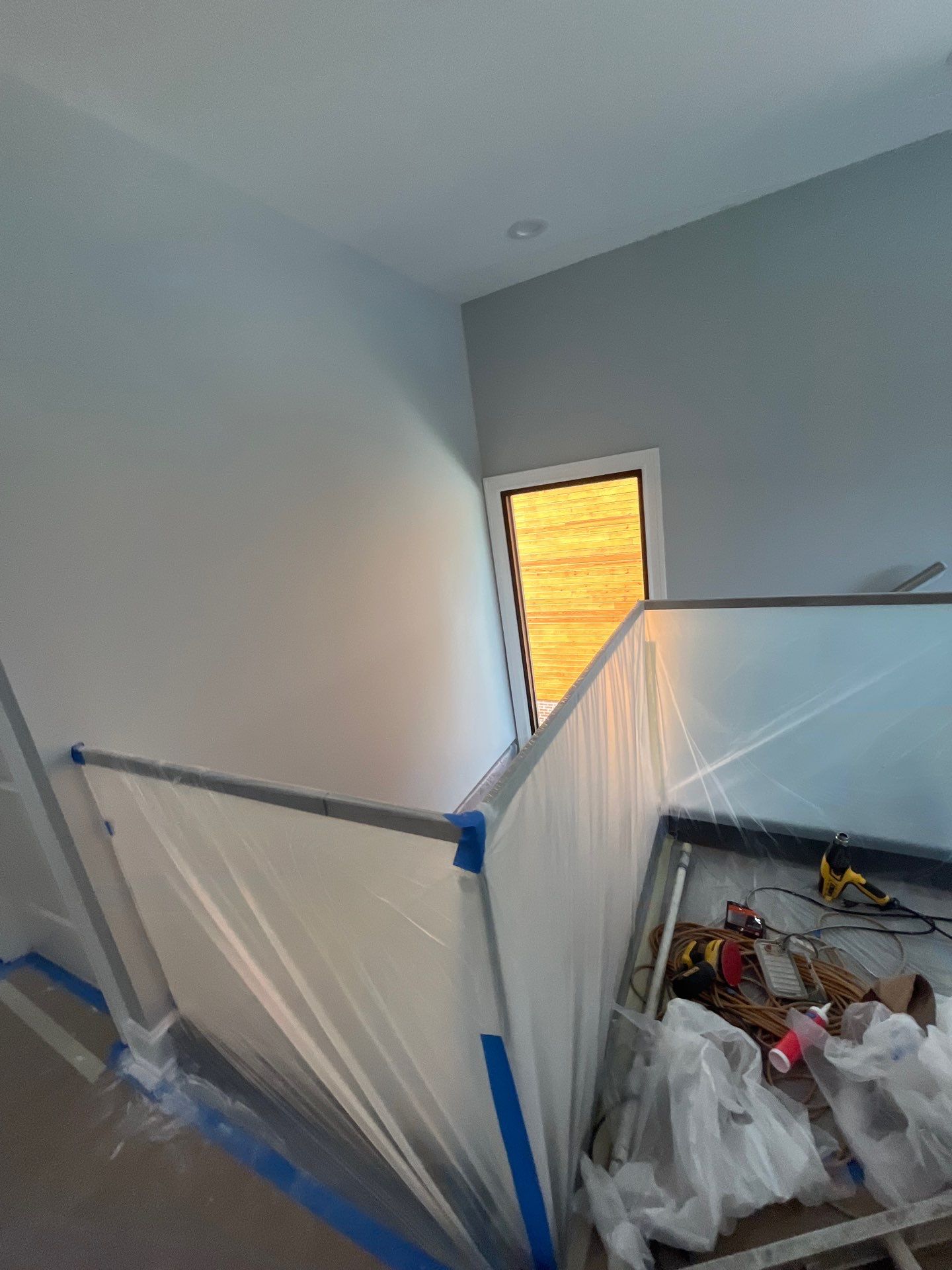 Interior Fresh Coat of paint & Deck stain by GonzalezPainters & Contractors Inc