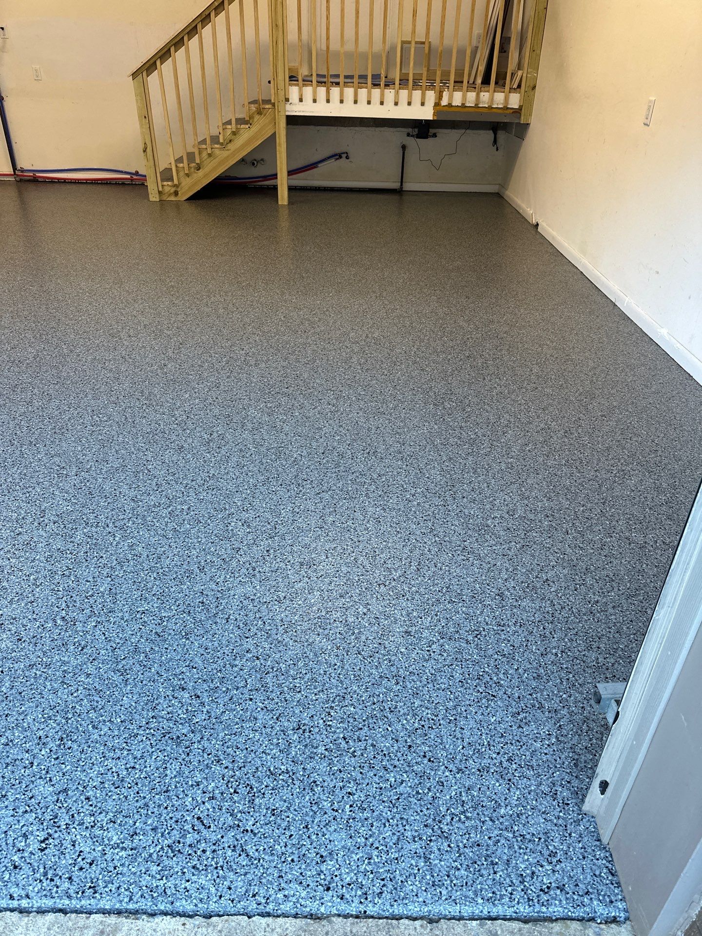 Garage Floor Coating using Nightfall by My Garage Floor Guys