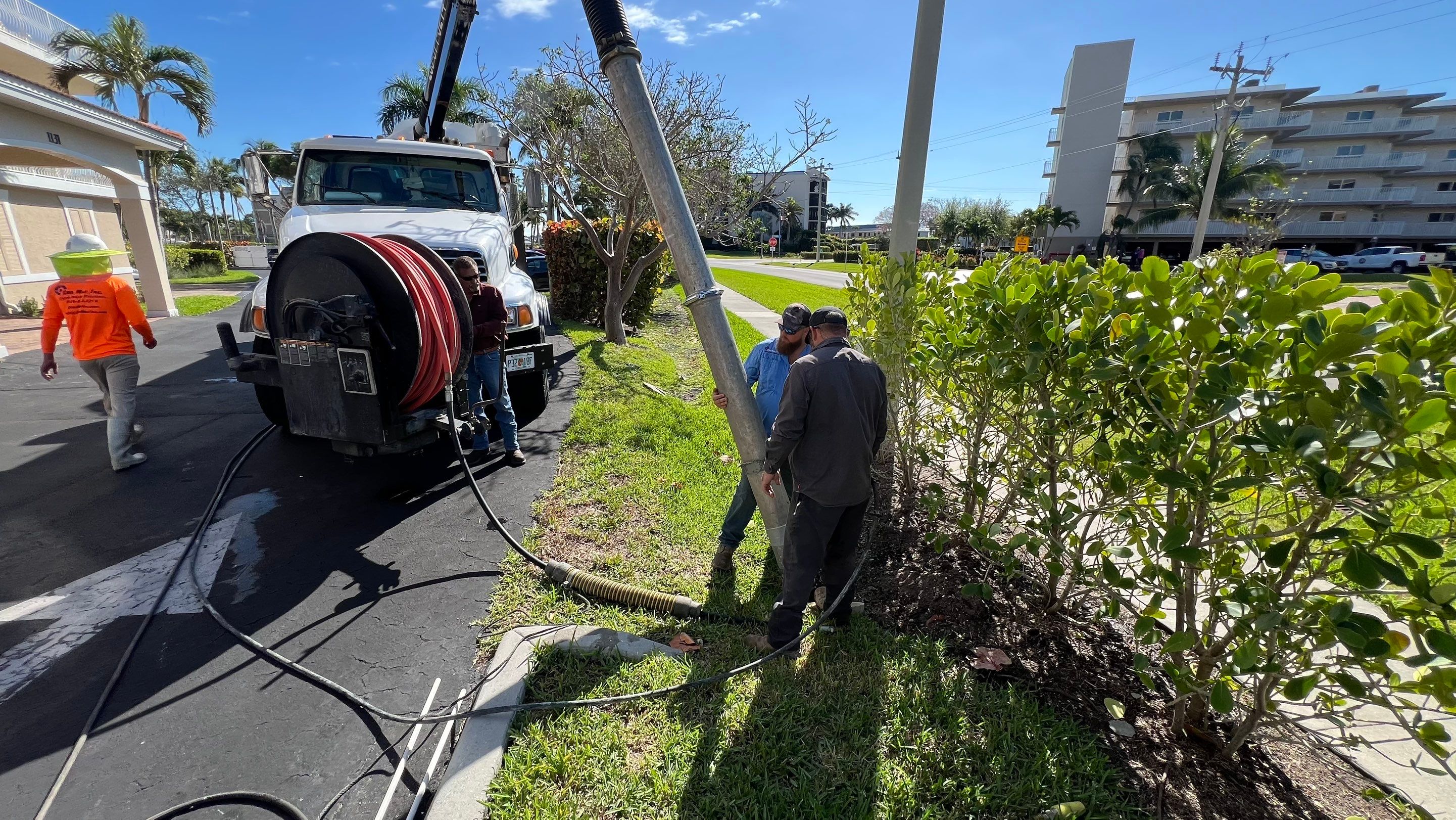 Condo Complex Stormwater System Maintenance by Don Mar, Inc. Storm Water Solutions