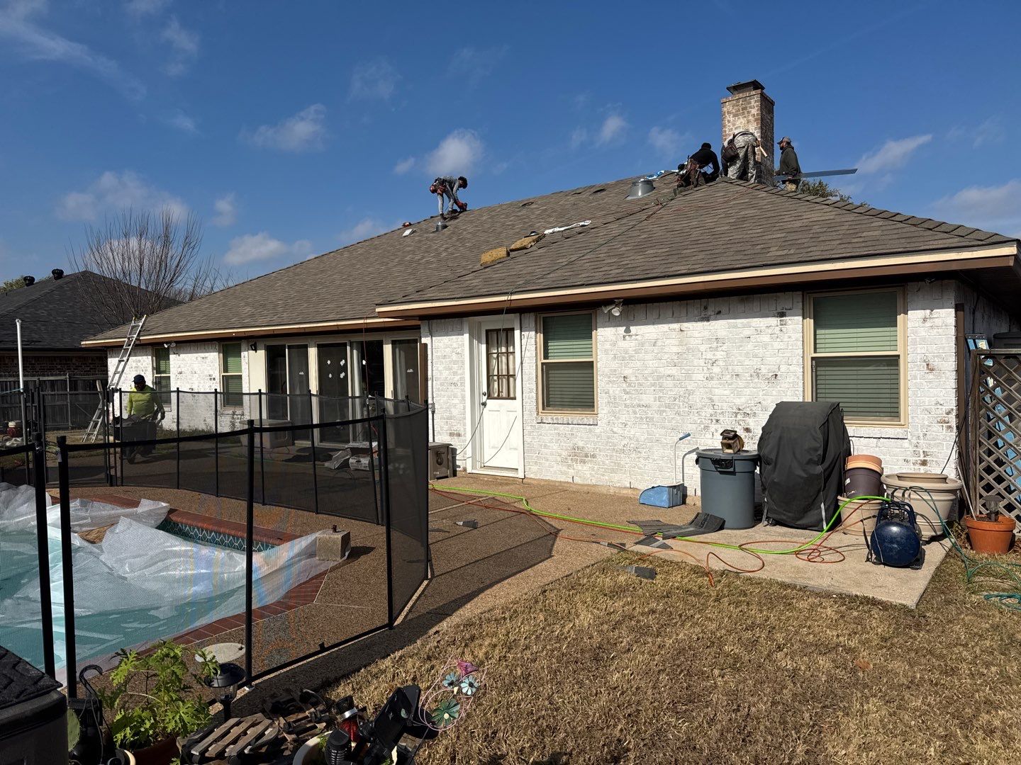 Project in Hurst by Hass Roofing Since 1978