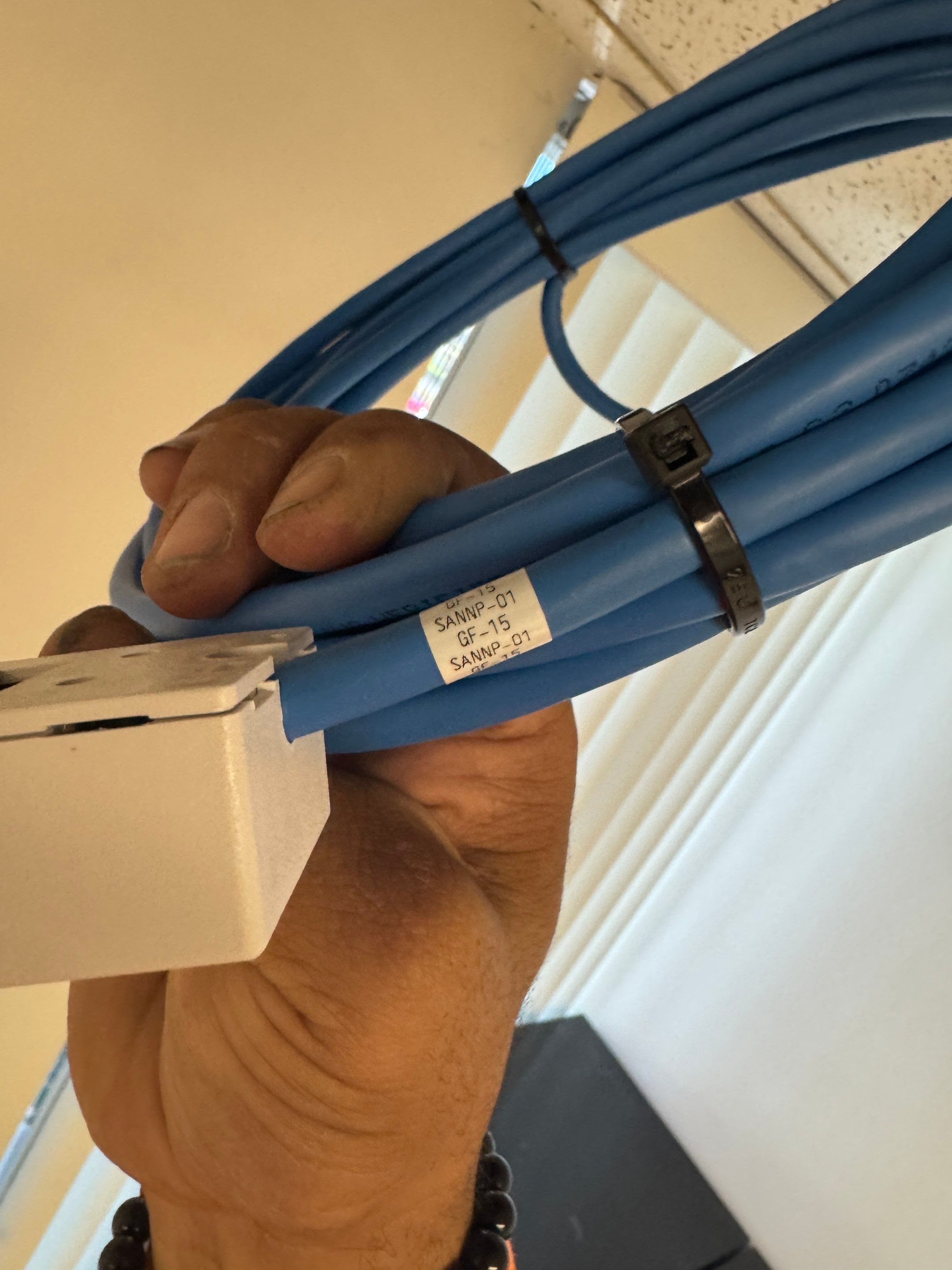 Manufacturing Plant using 0M4 Fiber Optics by Ring and Ping Inc.