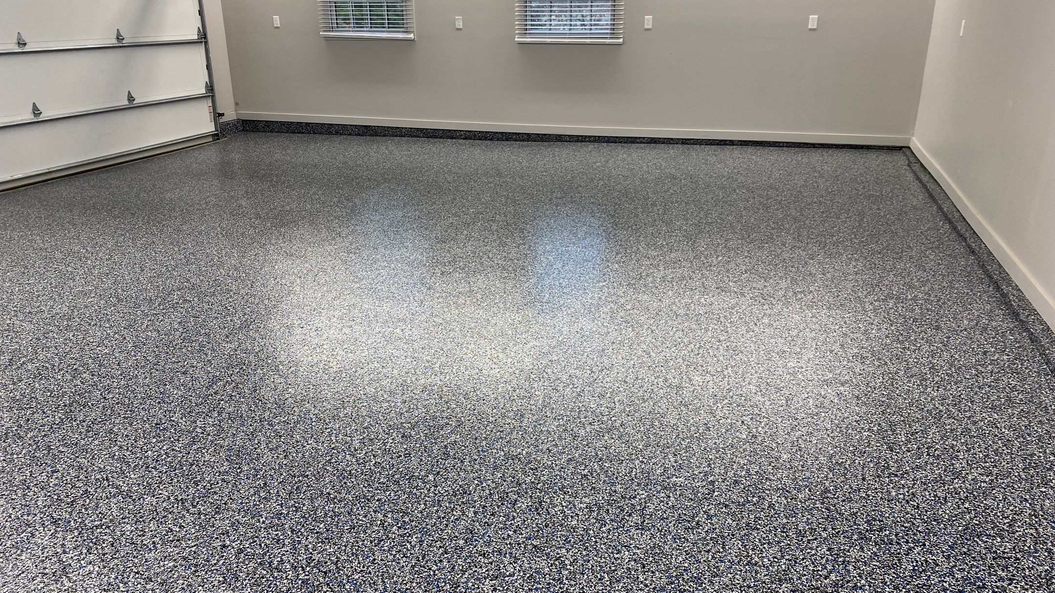 Francine B. gets a new garage floor!  by Banner Garage