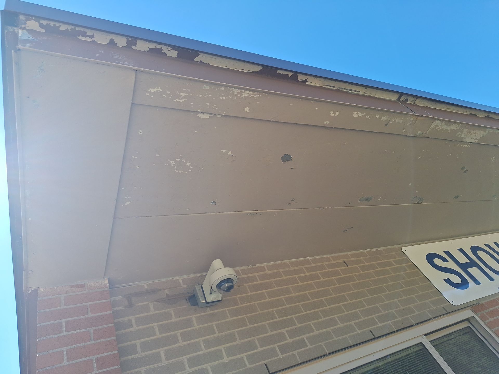 Commercial Exterior Pressure Washing and Soffit Preparation in Muskegon by Gordon Painting