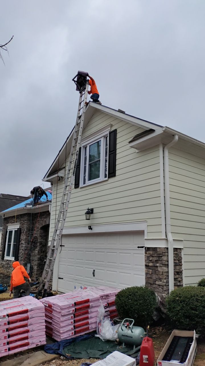 Residential Roofing Installation using Owens Corning by Inspector Roofing and Restoration