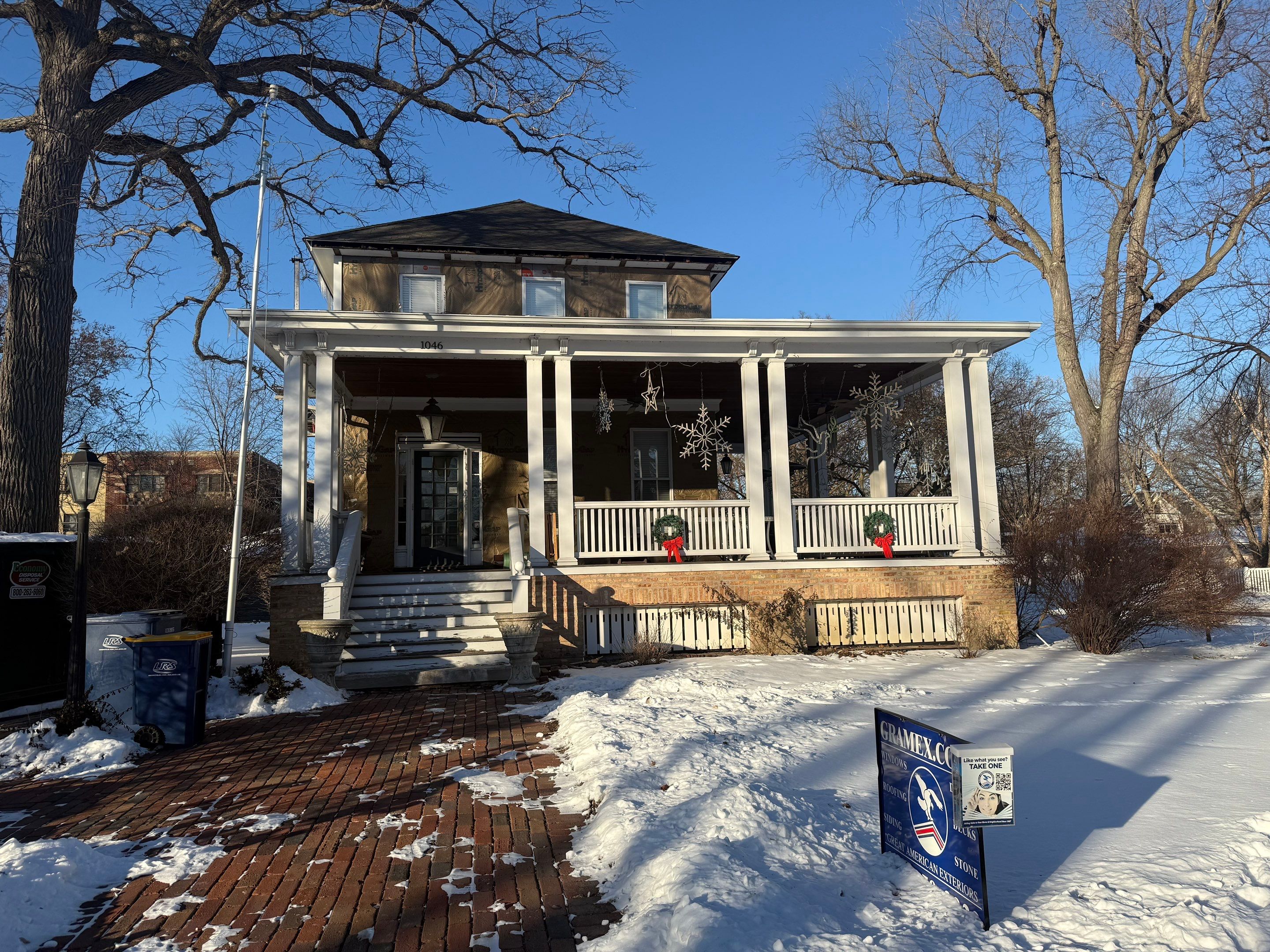 Full Exterior Siding and Trim Renovation in Wilmette by Great American Exteriors