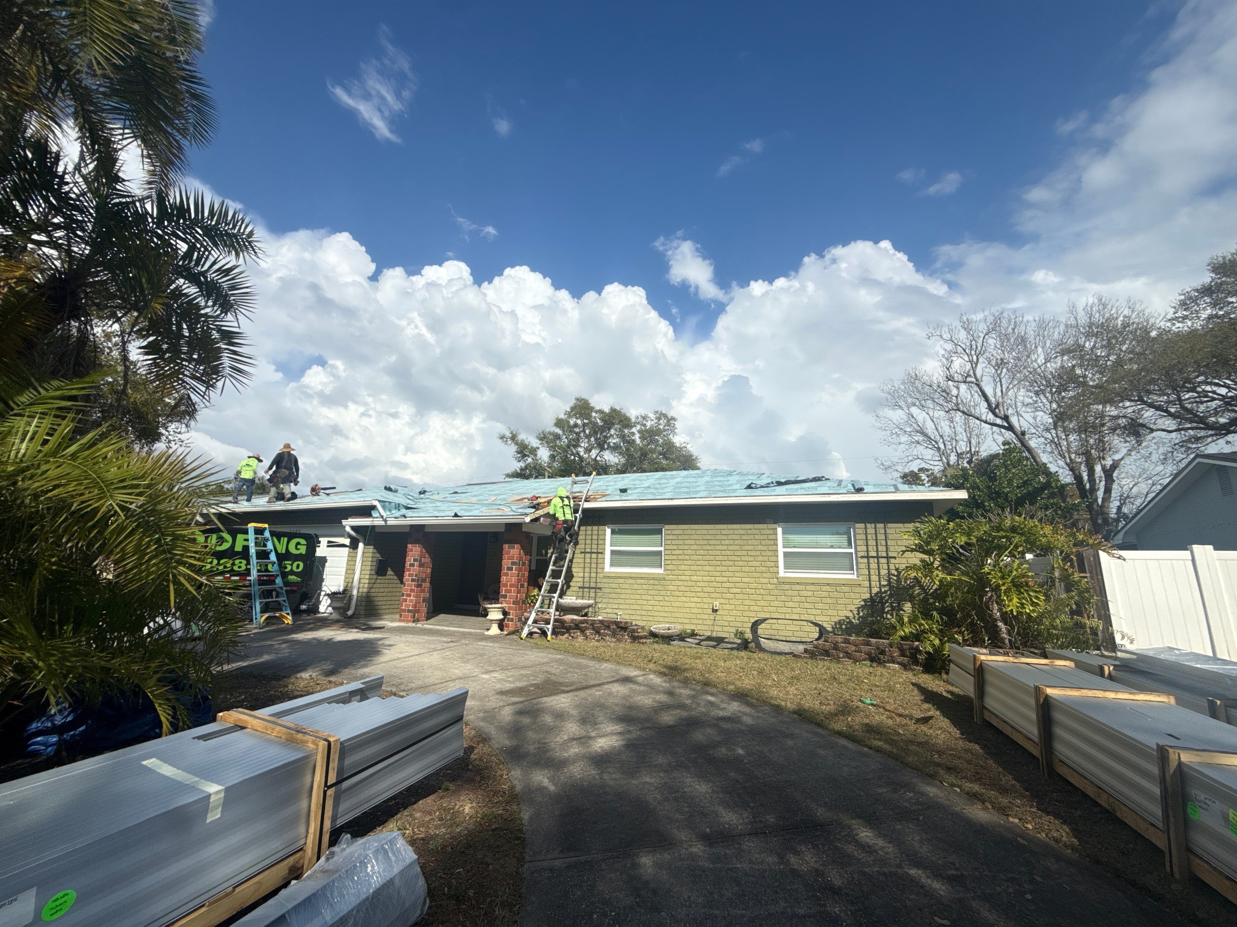 Project in St. Petersburg 33710 by Mitchell Roofing Company LLC