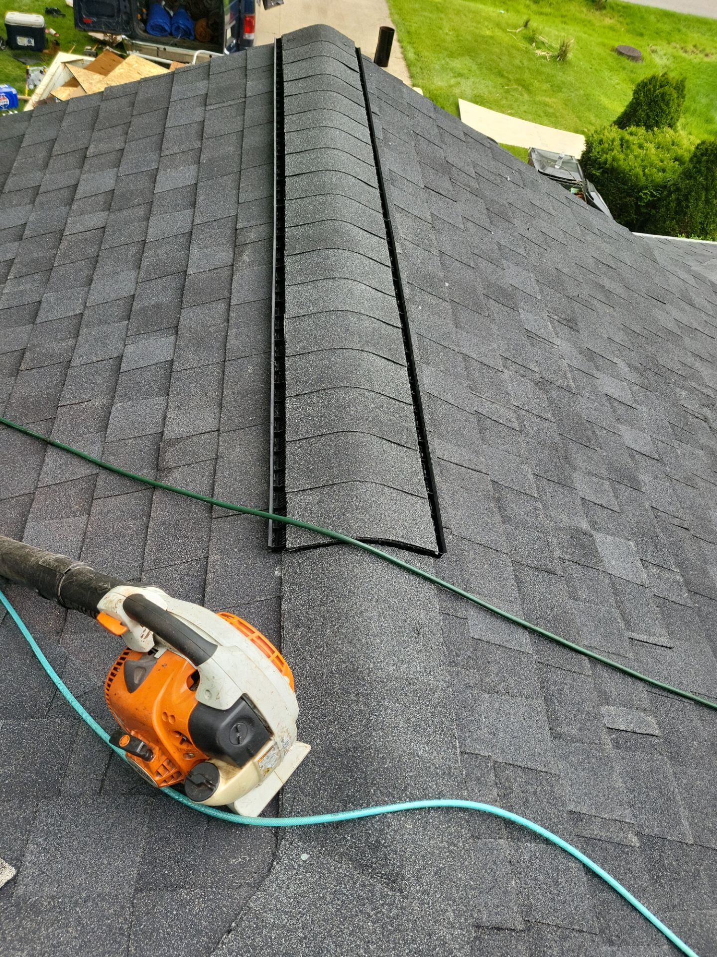 Atlas Pinnacle, Color, Black Shadow, Drip Edge, Color, Black by Eagle Eye Roofing