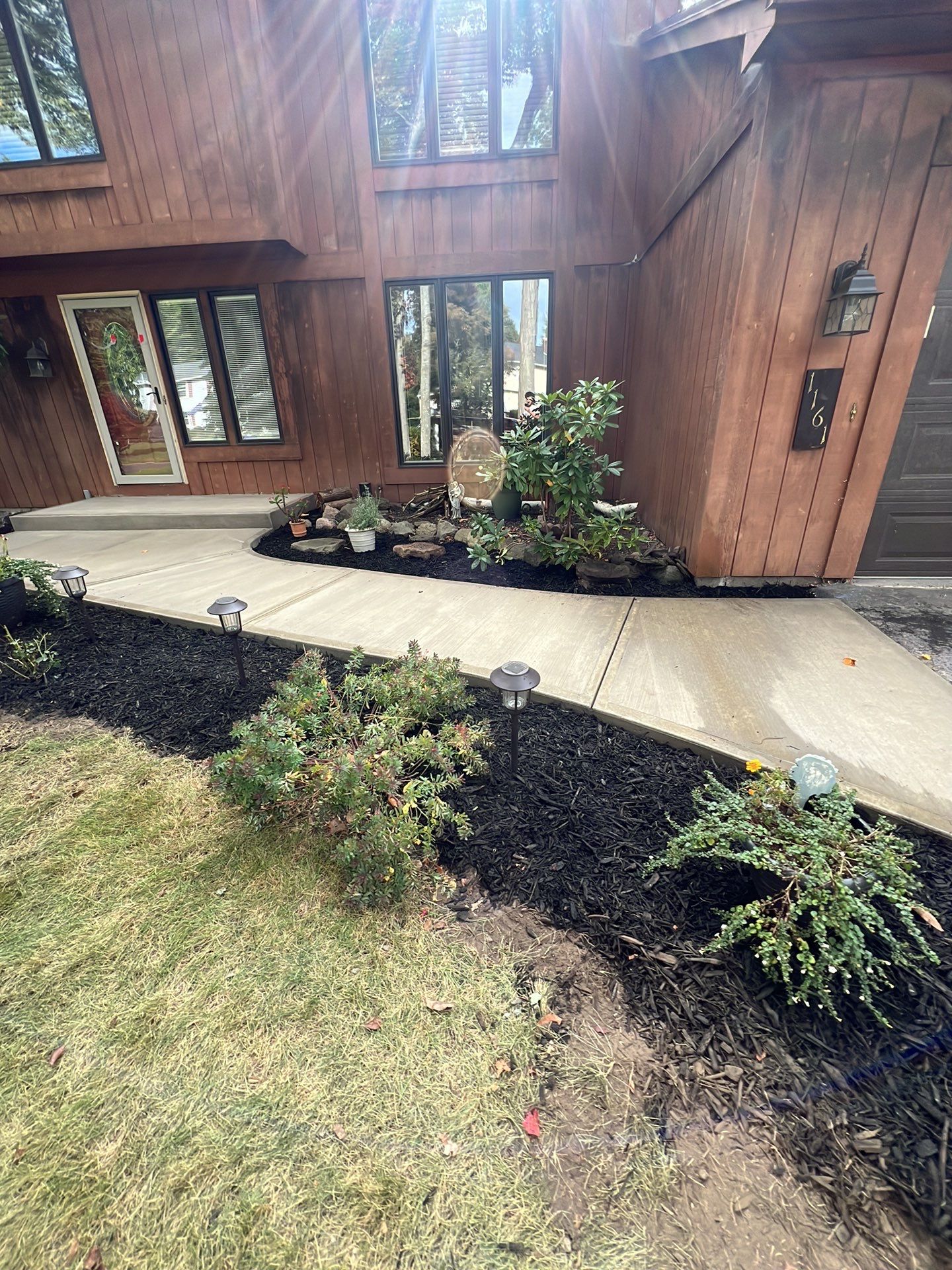 Broom Finish Walkway  by NG Masonry & Construction LLC