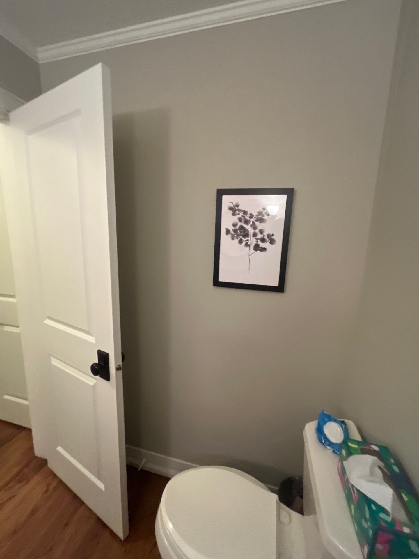 Sioux Falls Interior Painting with Custom Wainscoting and Decorative Wallpaper by Select Painting, Coatings & Garage Cabinets