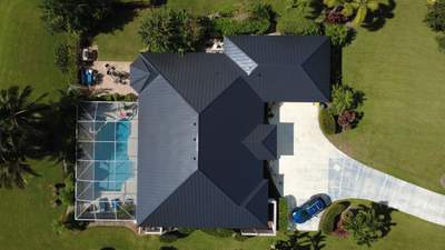 Kynar (Color Coated) Standing Seam Metal Roof Replacement