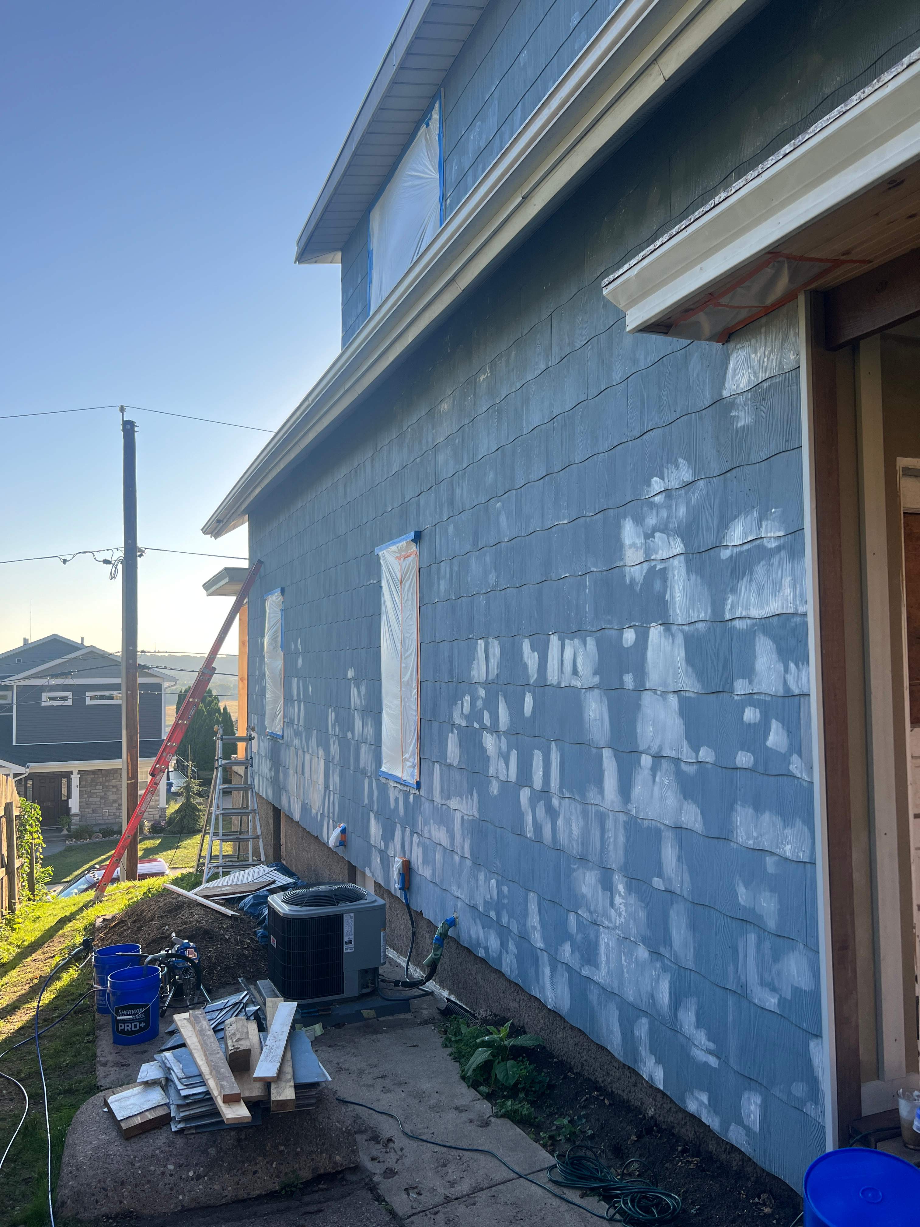 Fiber/Cement Board Exterior Repaint by Grandview Painting