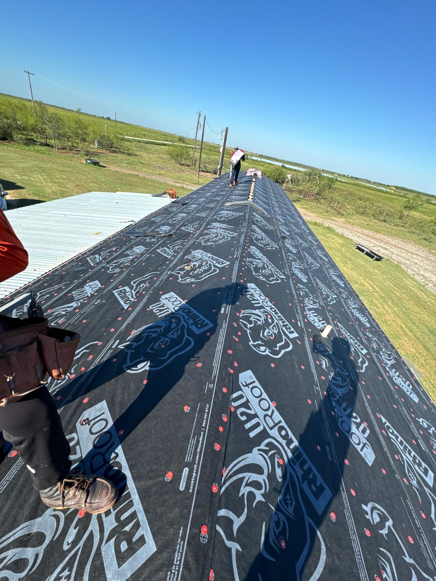 Residential Roofing Installation using Owen's Corning Duration (Lifetime) Shingles by Roof Repair Company