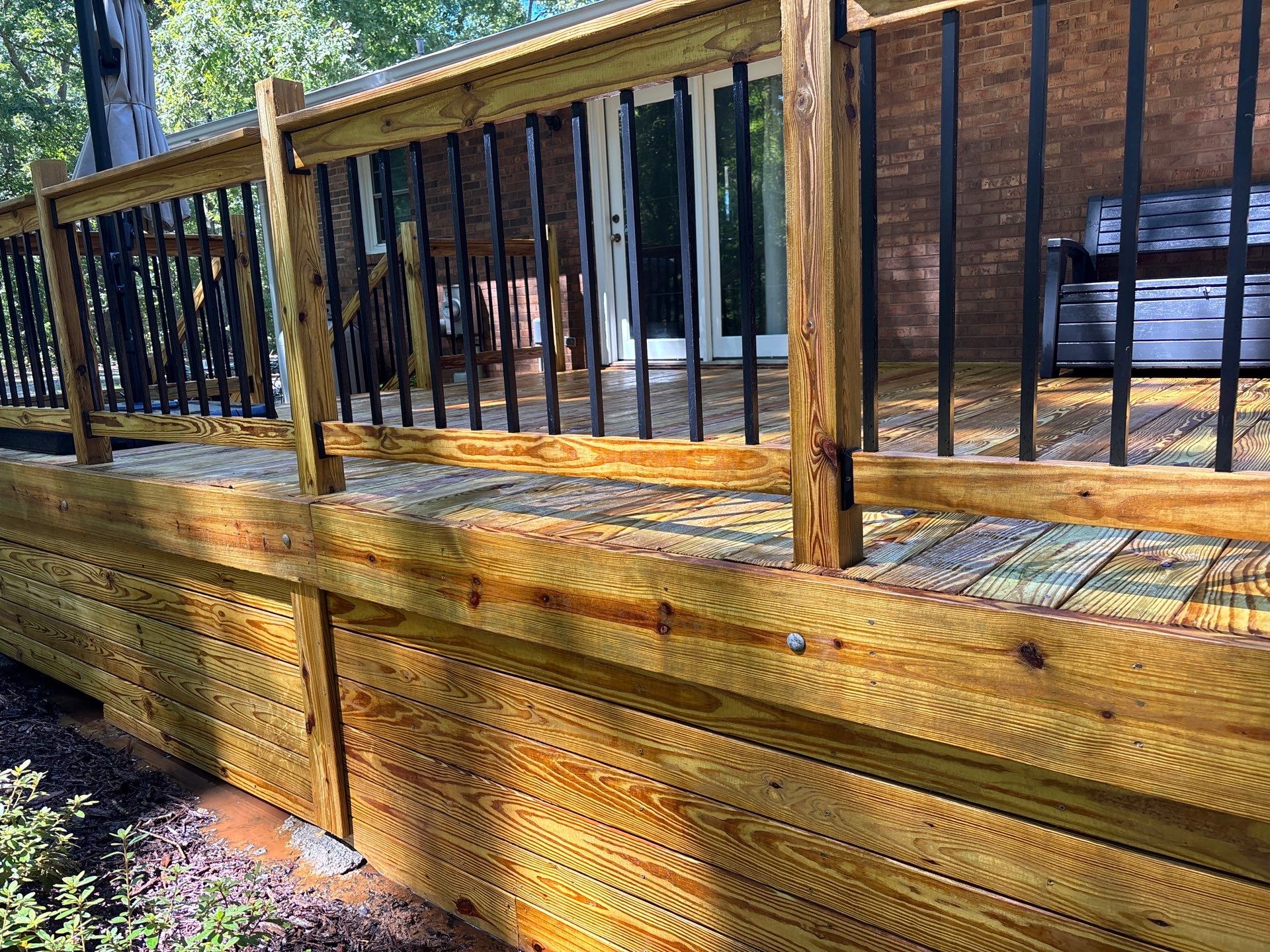 Wood Deck using Wood Sealant by DuraSeal
