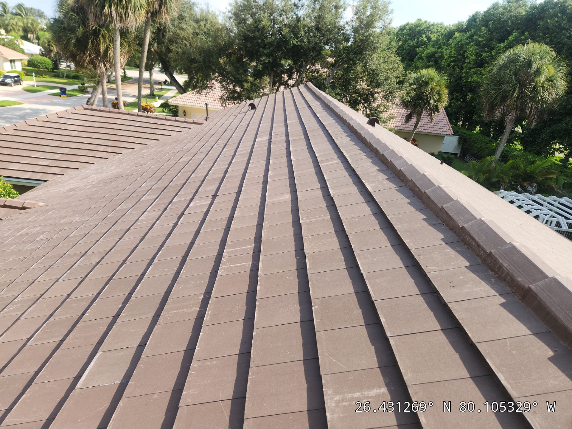 Residential Roofing Installation using Eagle Roofing Tile by BLUES BROTHERS ROOFING