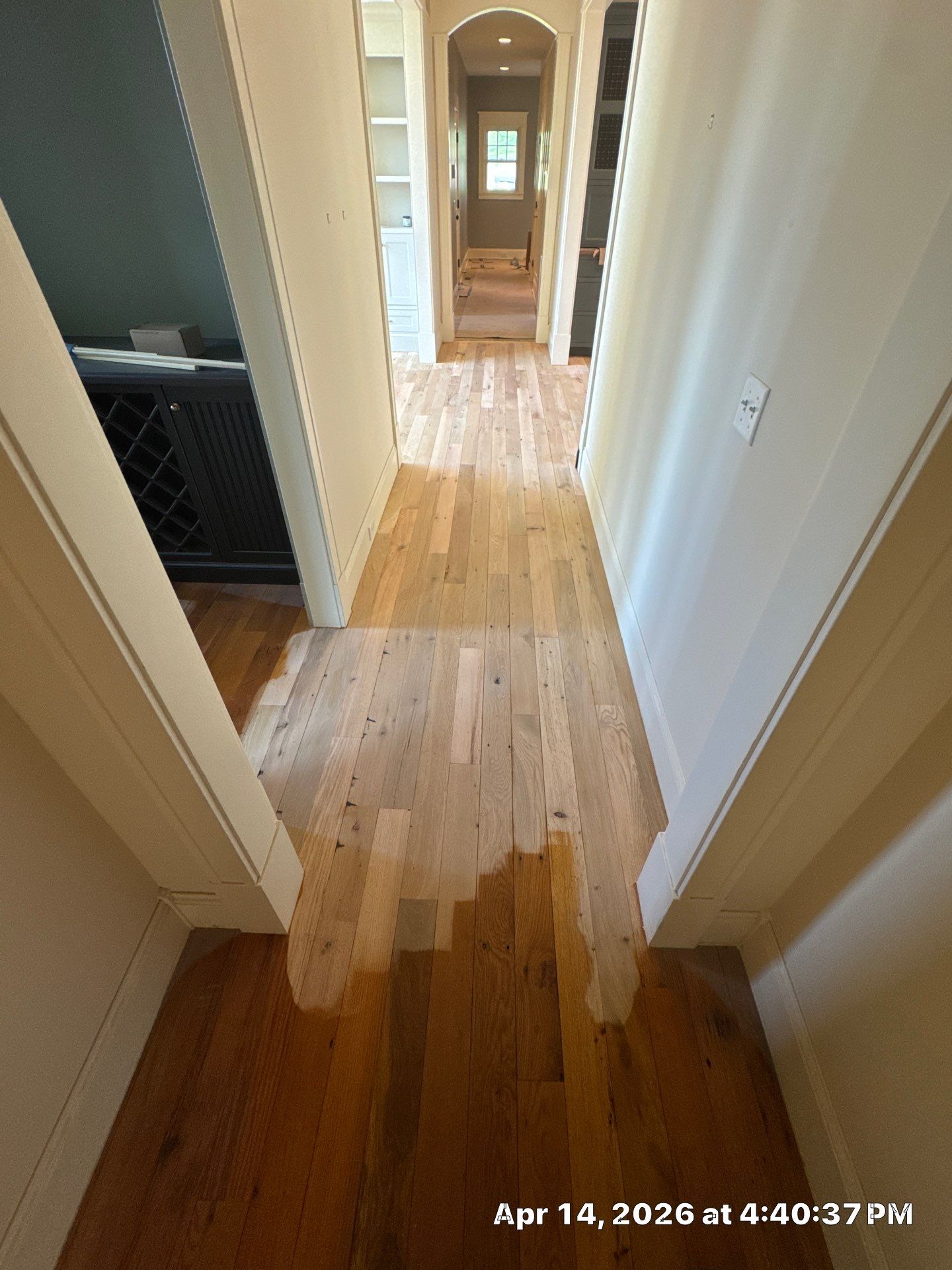 Sand and Finish, Herringbone Feature! by RTBaldwin Hardwood Floors