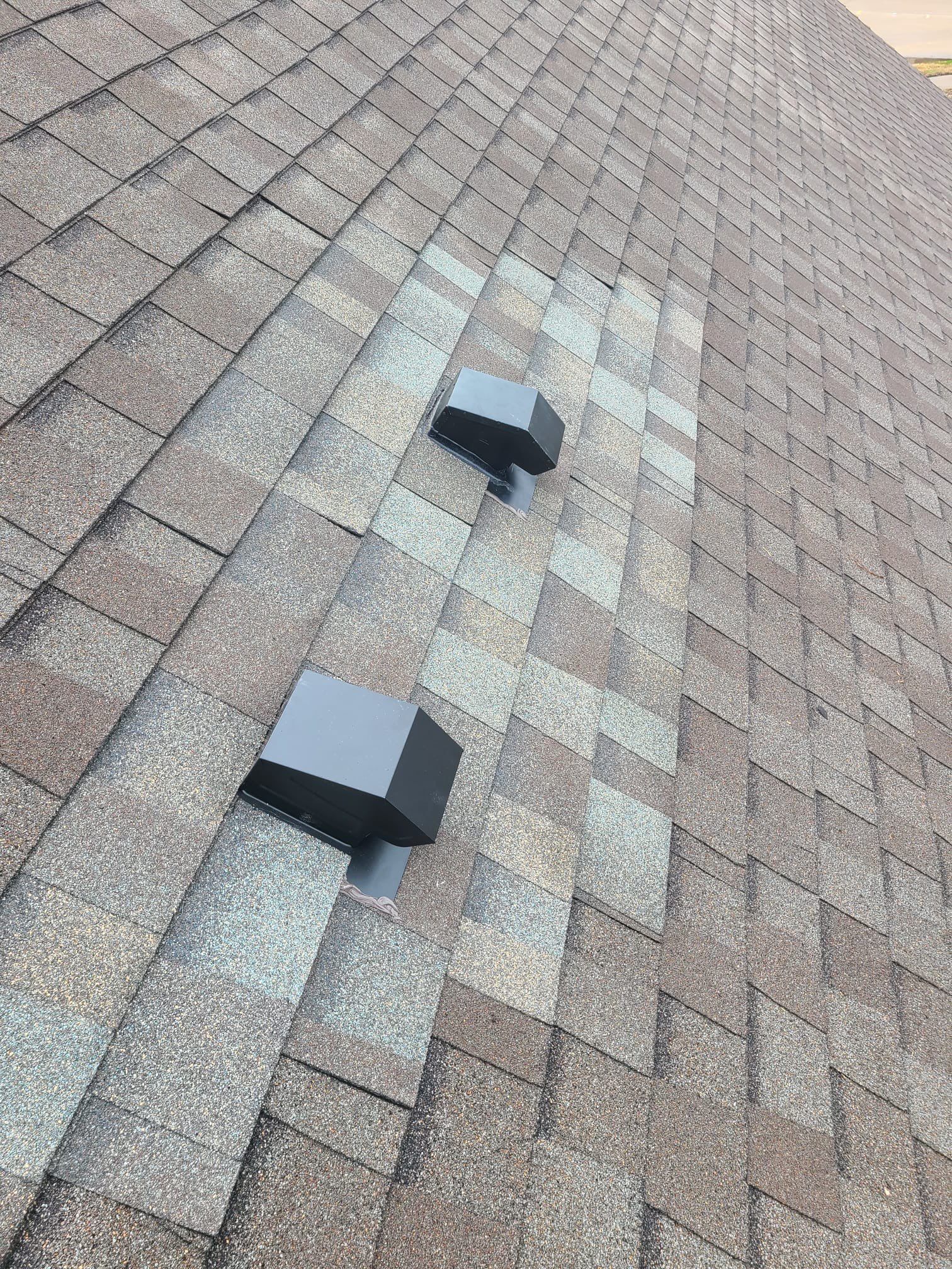 Hail Damage using Owen's Corning Duration (Lifetime) Shingles by Roof Repair Company