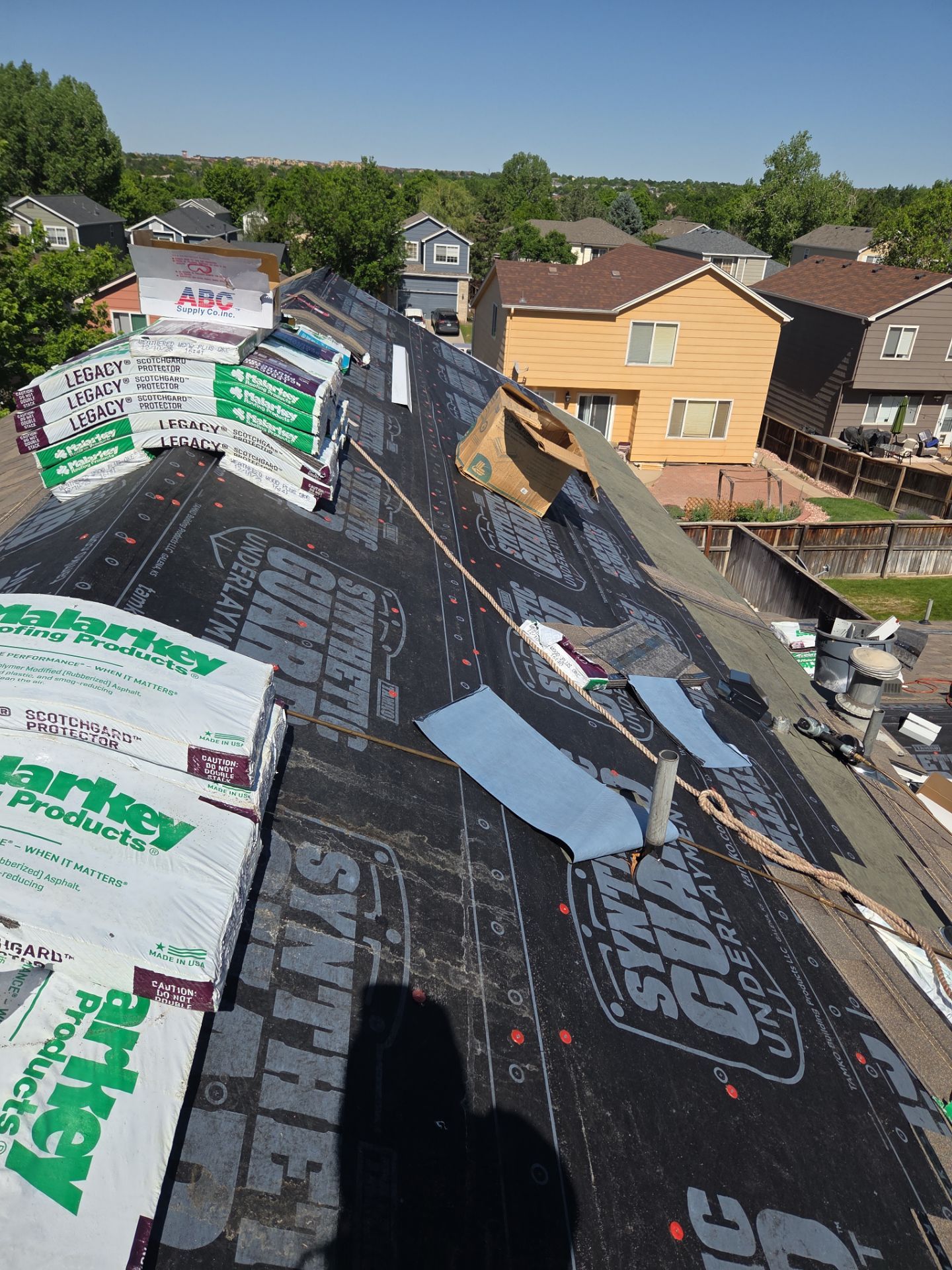 New roof by RTP Roofing Company