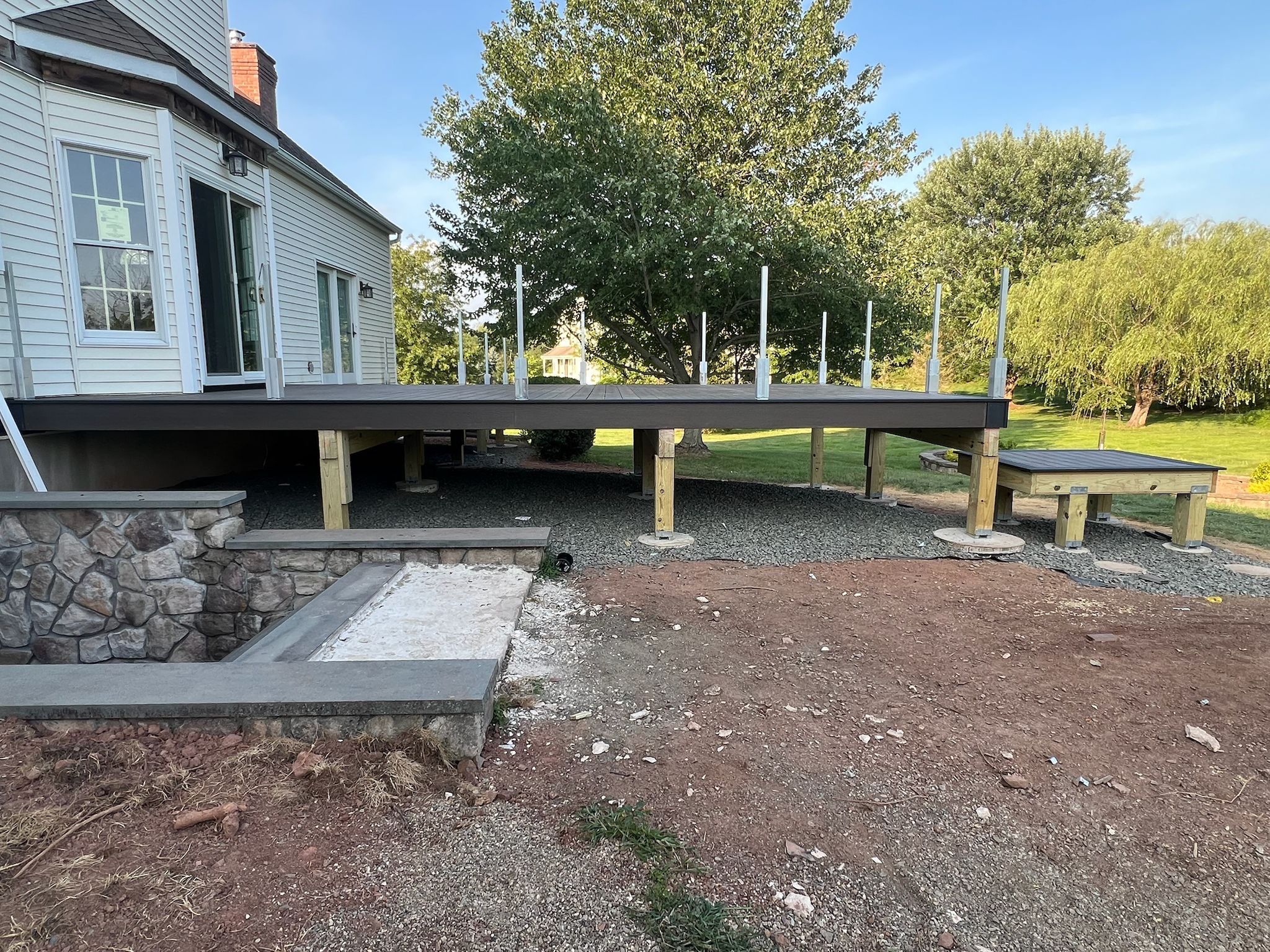 New Deck  in Readington Township by deck guardian