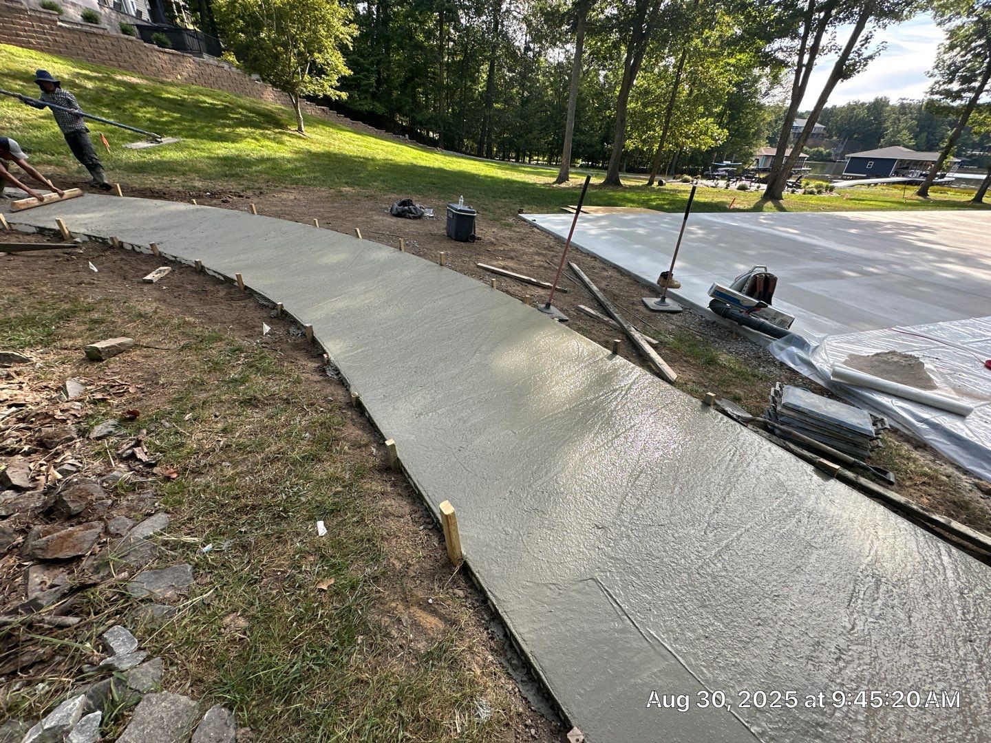 Pickle Ball Court in Mineral by City Light Construction LLC