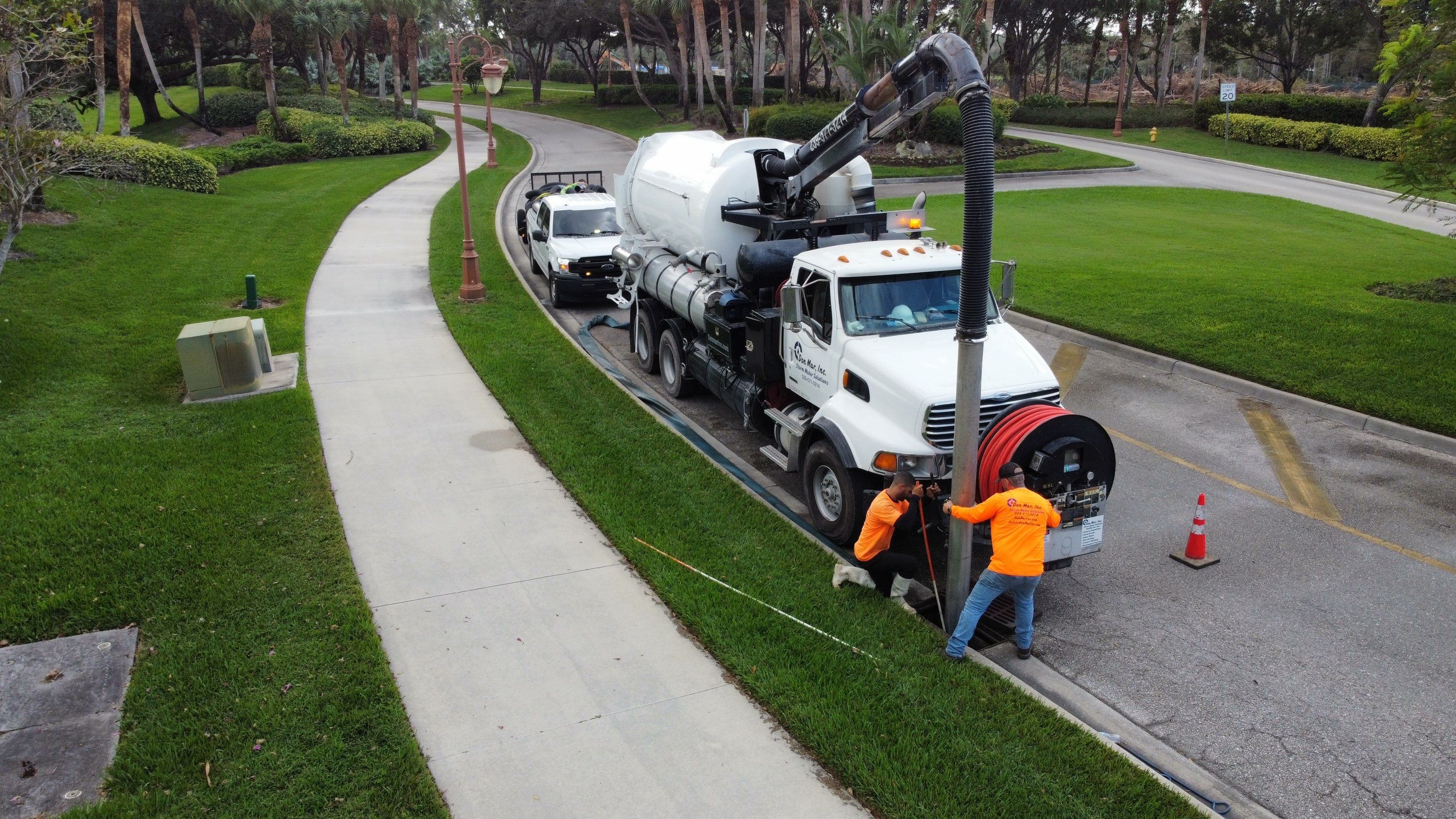 Community Stormwater System Catch Basin Cleaning by Don Mar, Inc. Storm Water Solutions