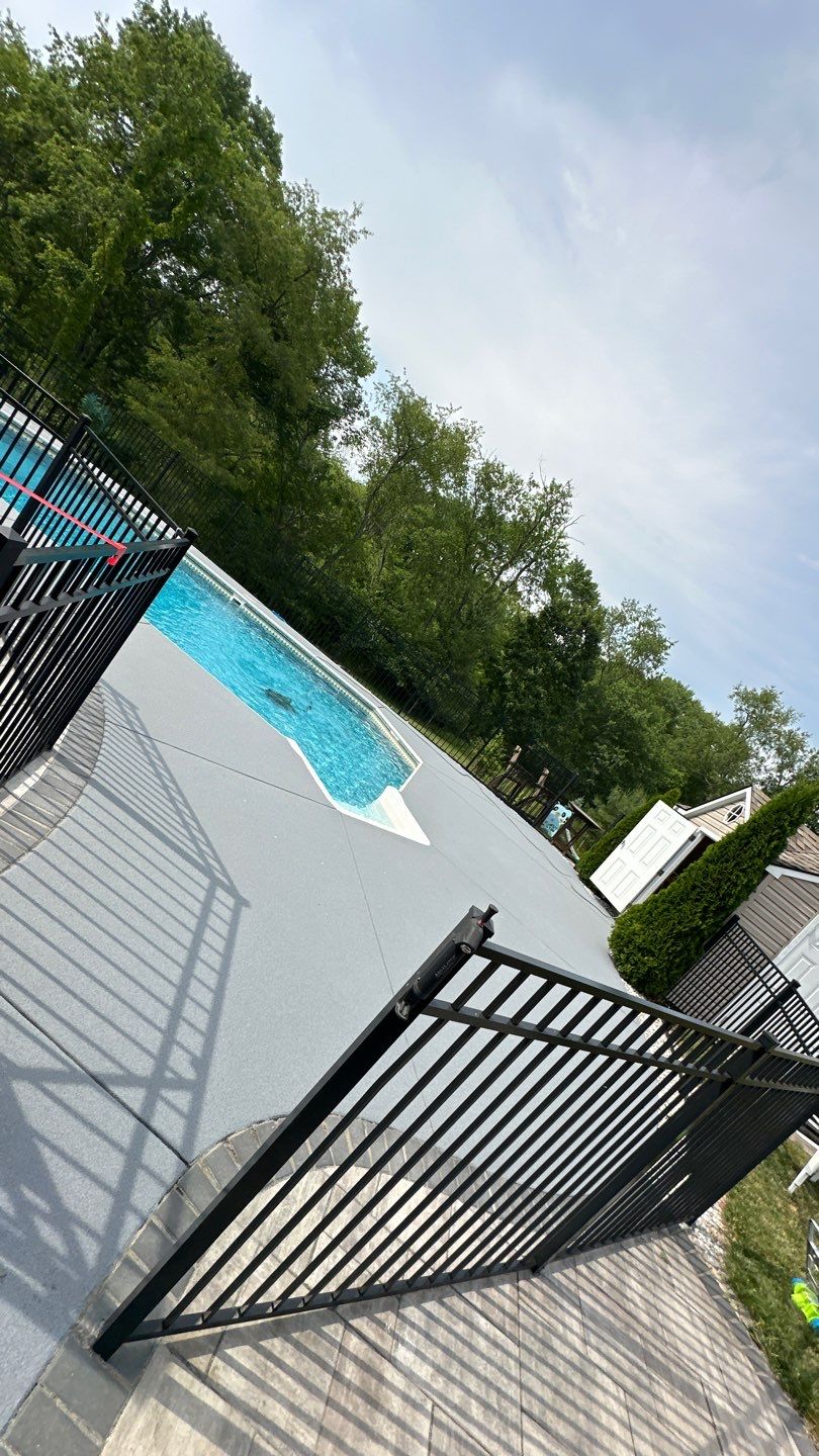 Pool Deck Project in Gibsonia by Floors in a Day, Inc