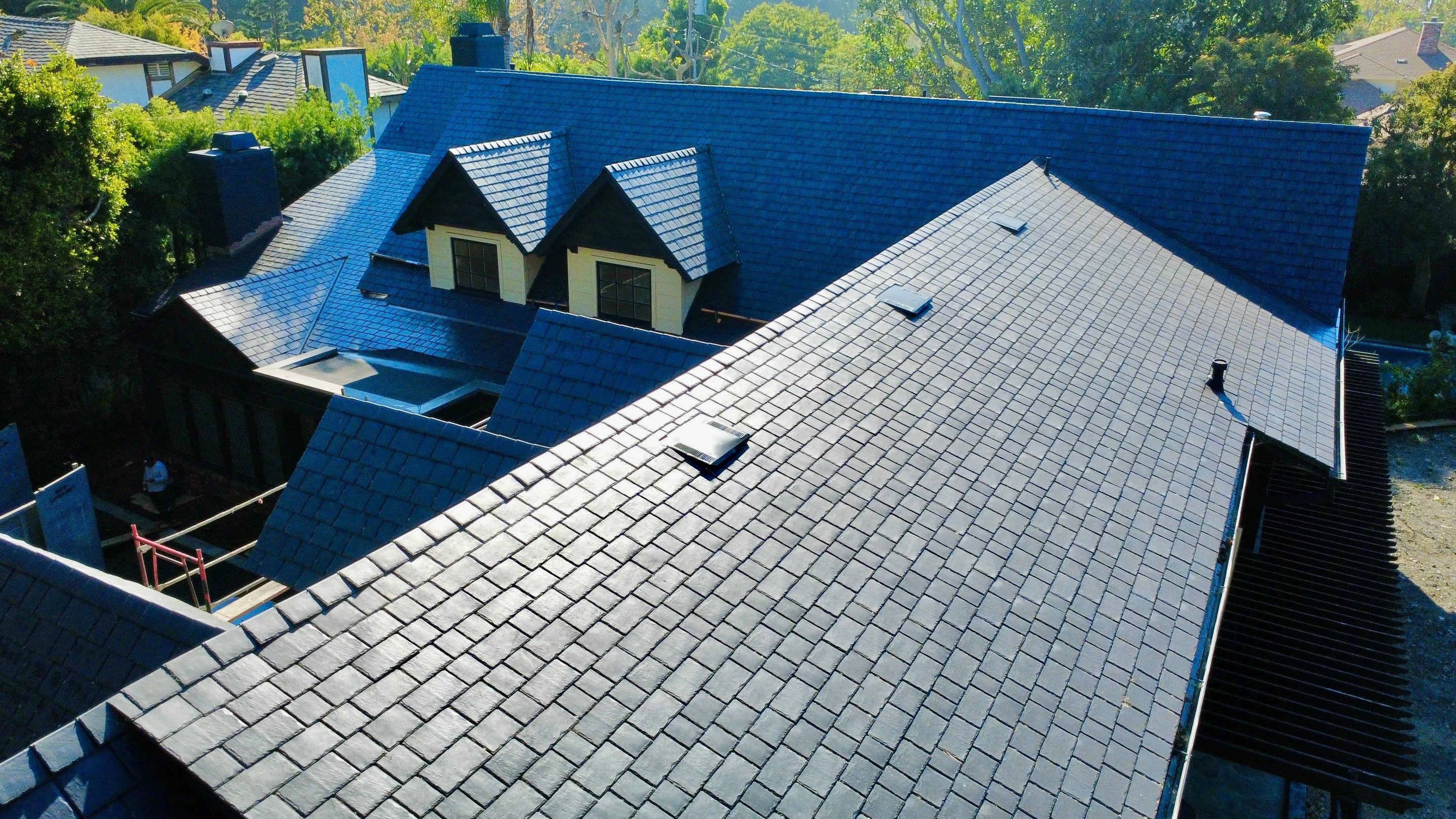 Synthetic Slate Tile Project in Brentwood by Hull Brothers Roofing
