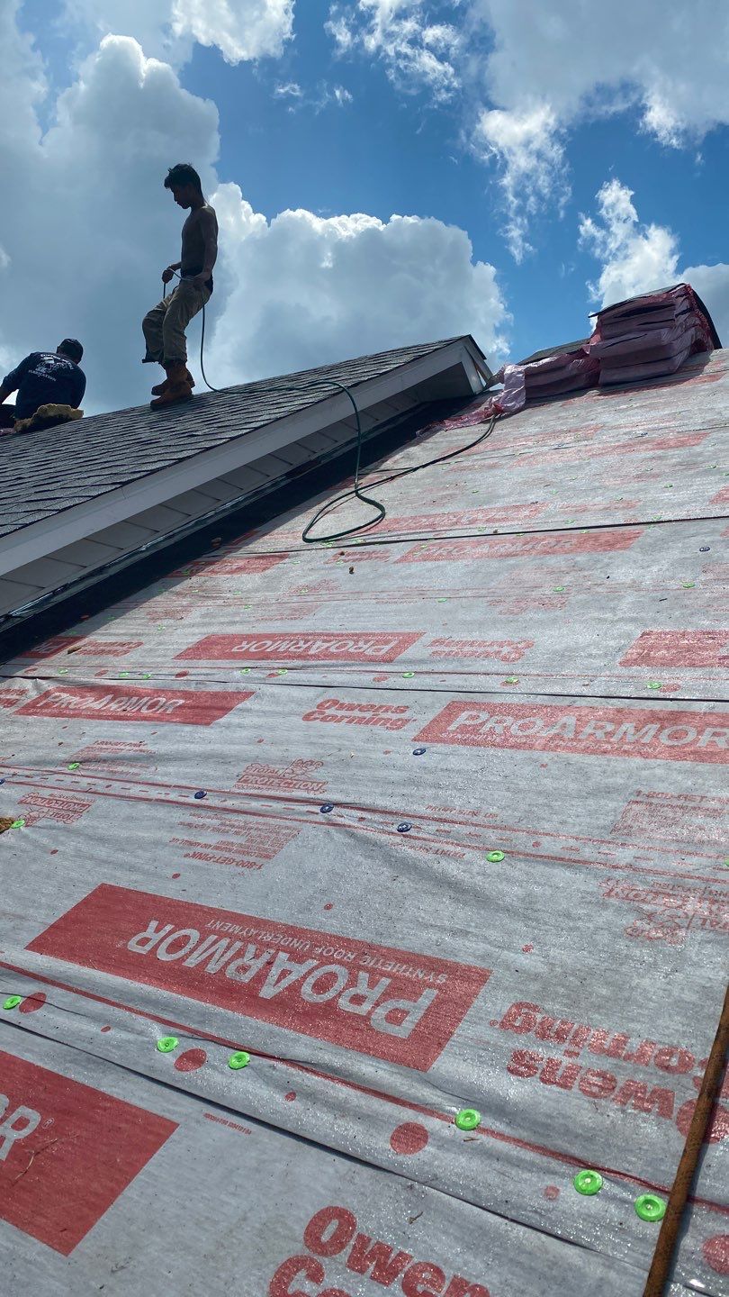 Residential Roofing Repair using Roof Replacement by American Roofing & Construction LLC