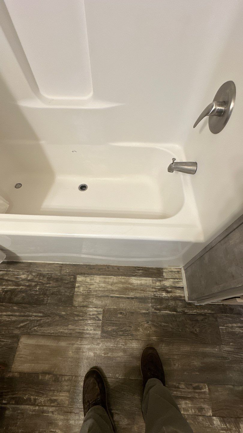 Tub to Walk-In Shower Installation in East Durham, NY  by Yankee Home Improvement