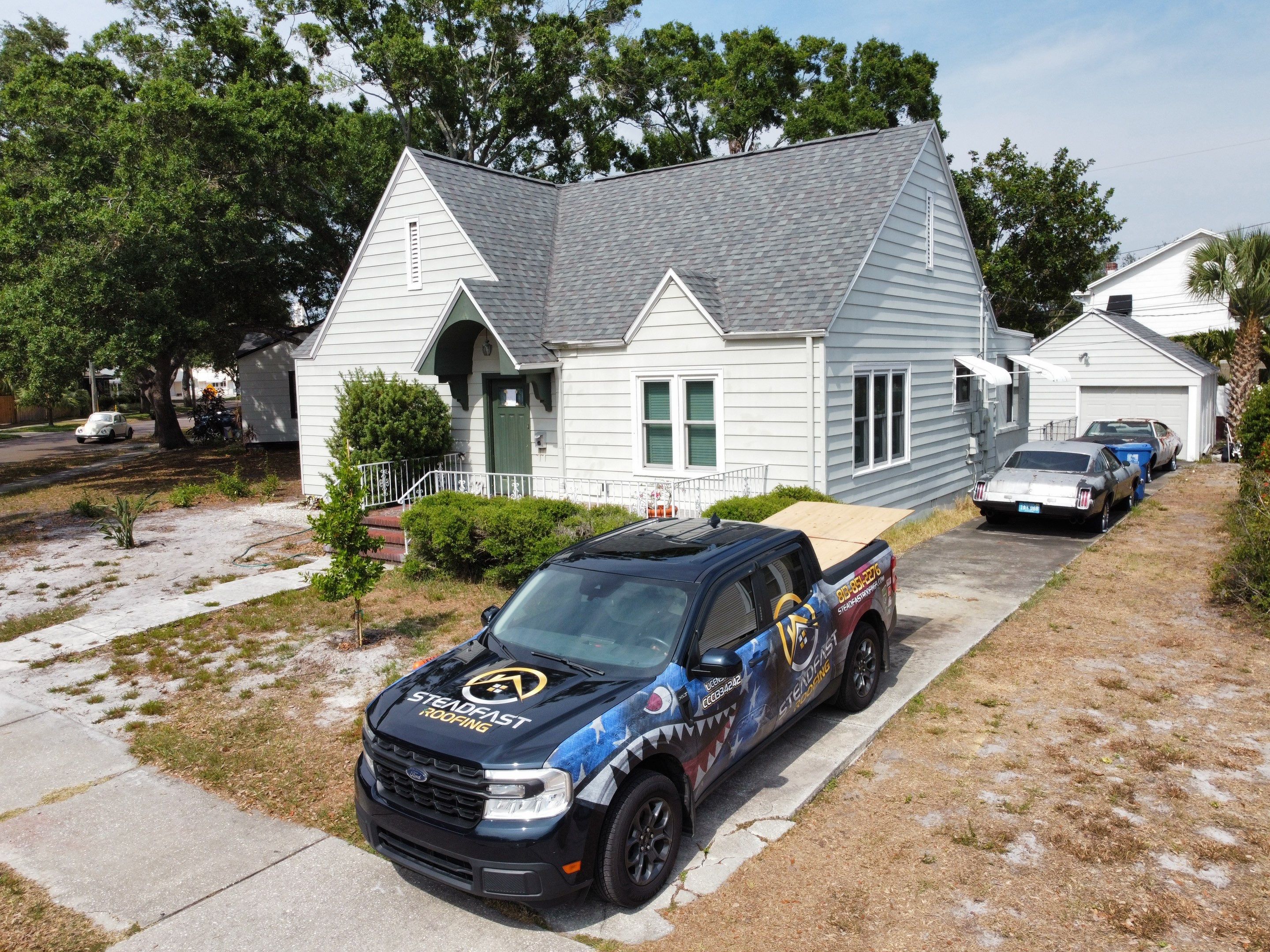 Roof Replacement in St. Petersburg, FL. by Steadfast Roofing