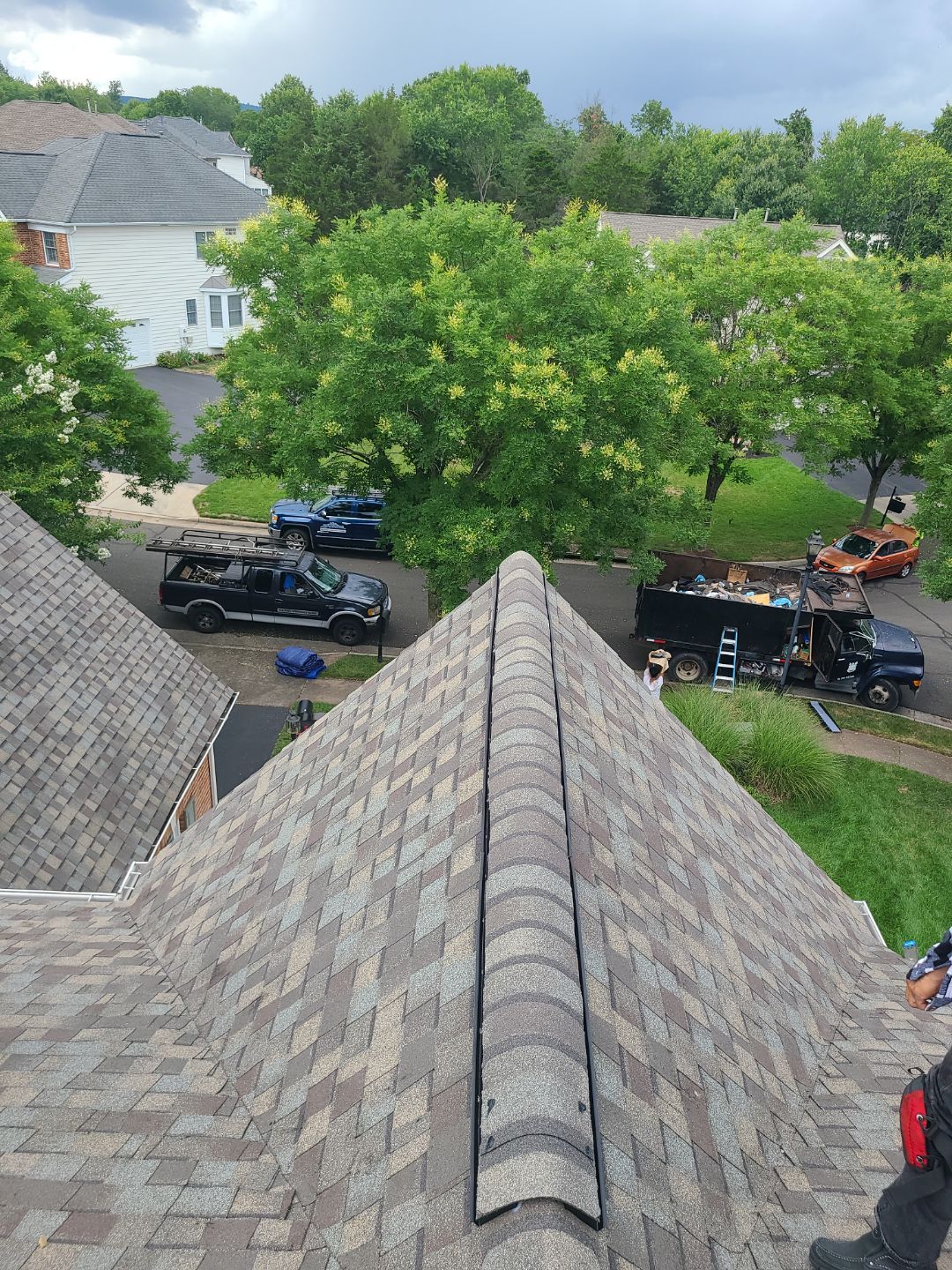 Haymarket: Roof Replacement with CertainTeed Landmark Pro Designer Shingles in Max Def Weathered Wood by RM Banning, Inc.