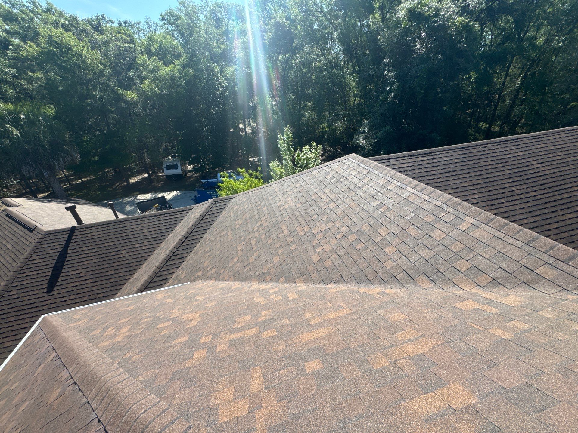 Roof Replacement using Owens Corning Oakridge - Brownwood by Brehm Roofing