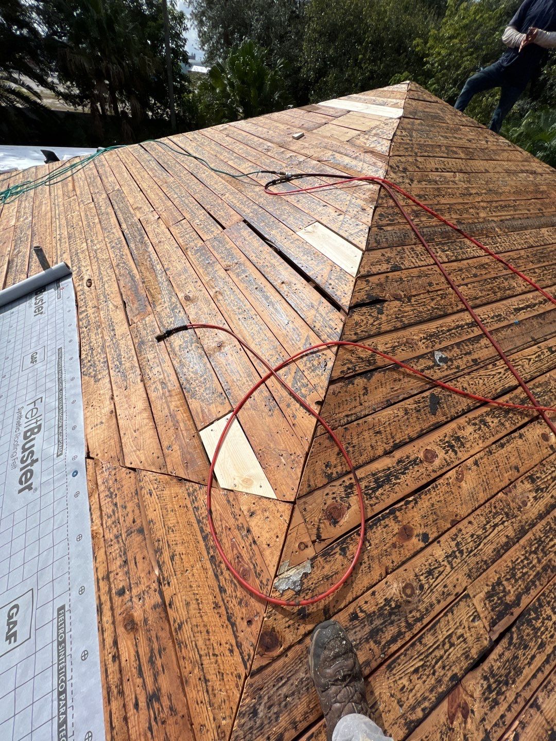 Residential Roofing Installation using GAF Timberline HDZ by 1st Class Roofing, Inc. 