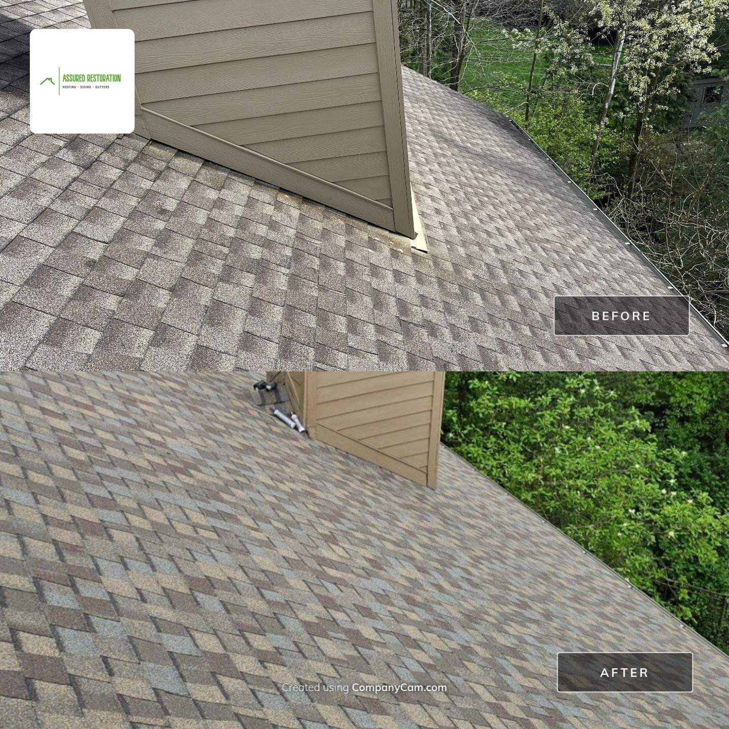 Certainteed Landmark Pro Weathered Wood by Assured Restoration