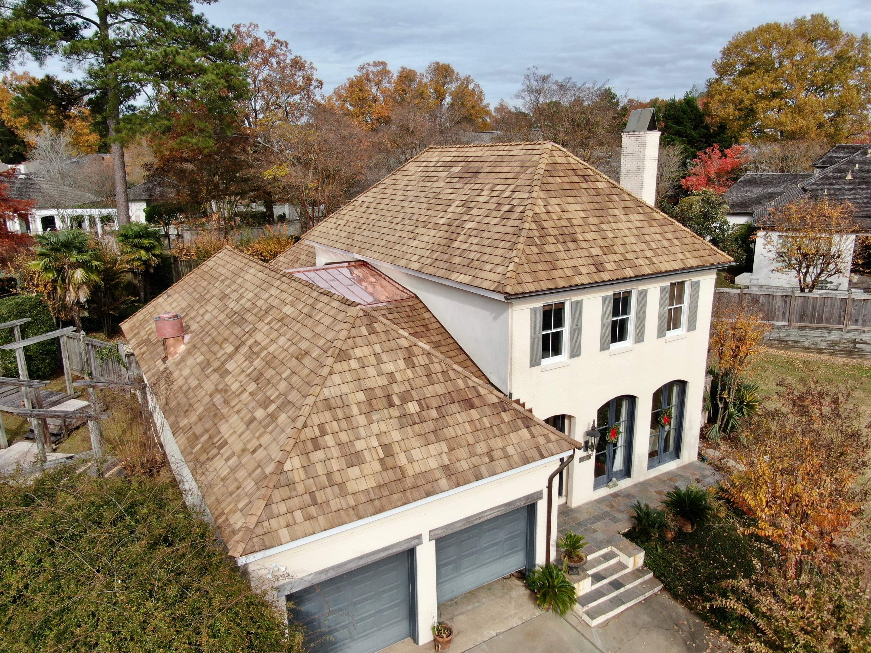 Residential Cedar Shake Roof Installation | Madison, MS by Watkins Construction & Roofing