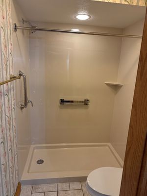 Jacuzzi Bath and Shower Remodel with Walk-In Conversion in Mancelona
