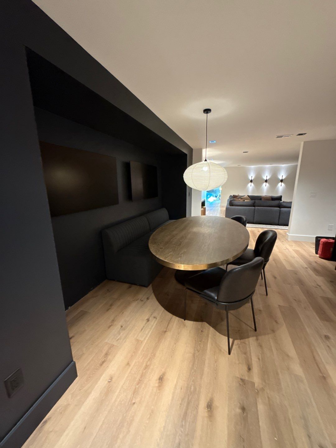 Basement Finishing Project with Home Gym and Sauna in Prospect by Authentic Carpentry