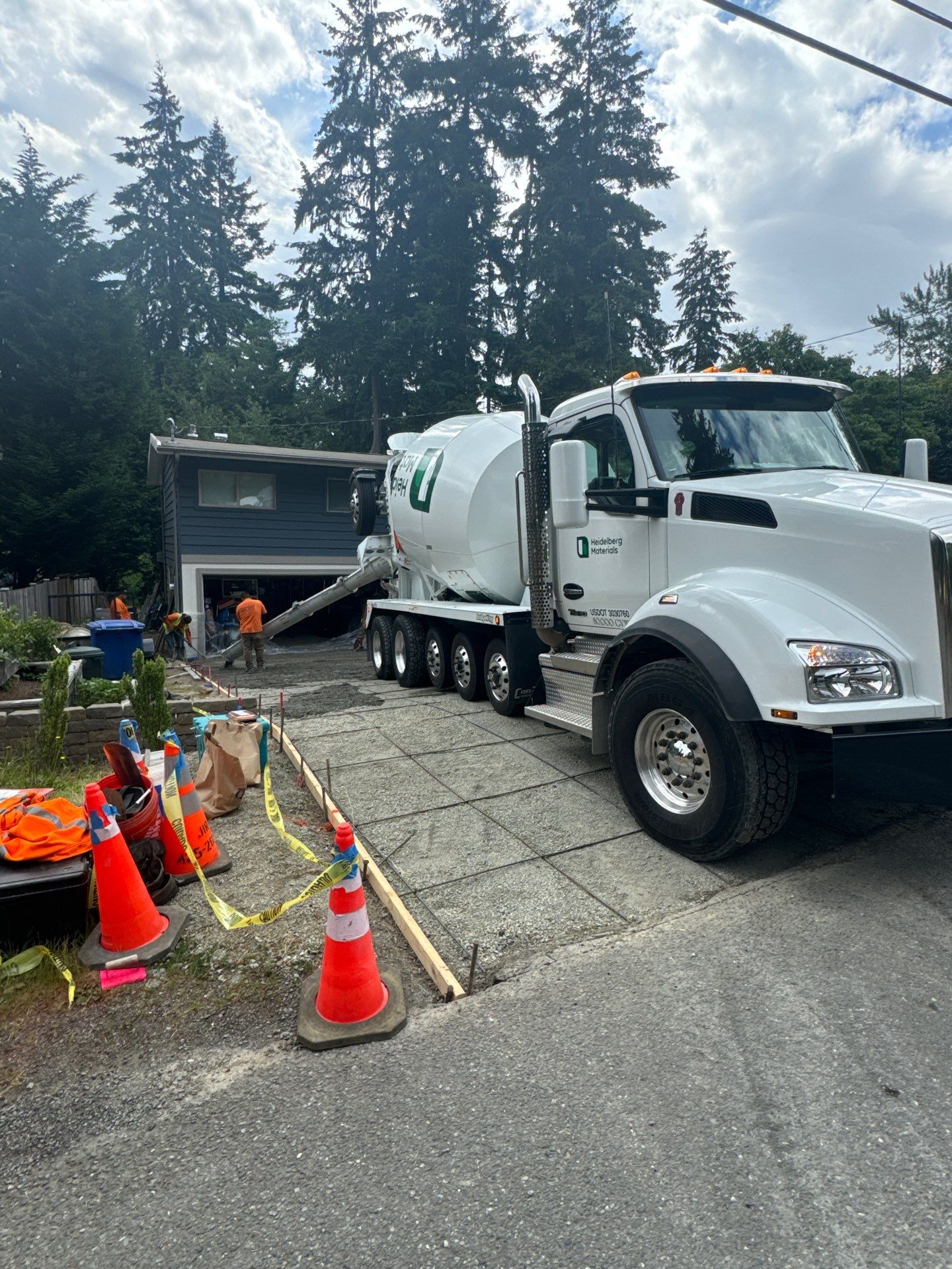 Nathan | Concrete Driveway & Walkway by Jireh Asphalt & Concrete Inc 