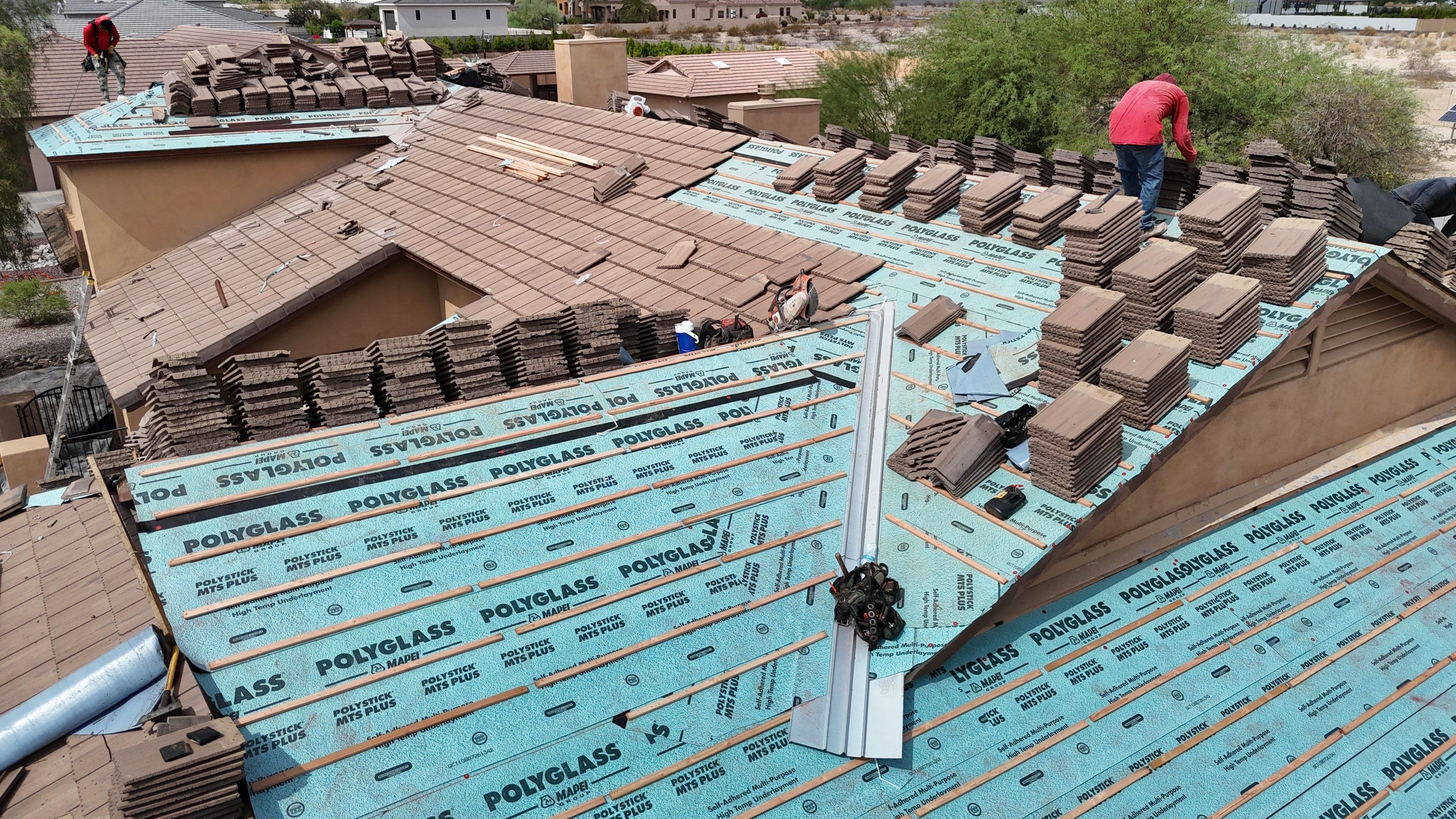 Project in Buckeye, AZ by Saint Roofing