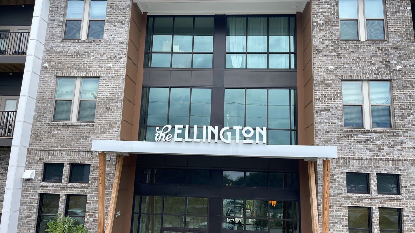 Soldier Mounted Channel Letters for Ellington by SignCrafters