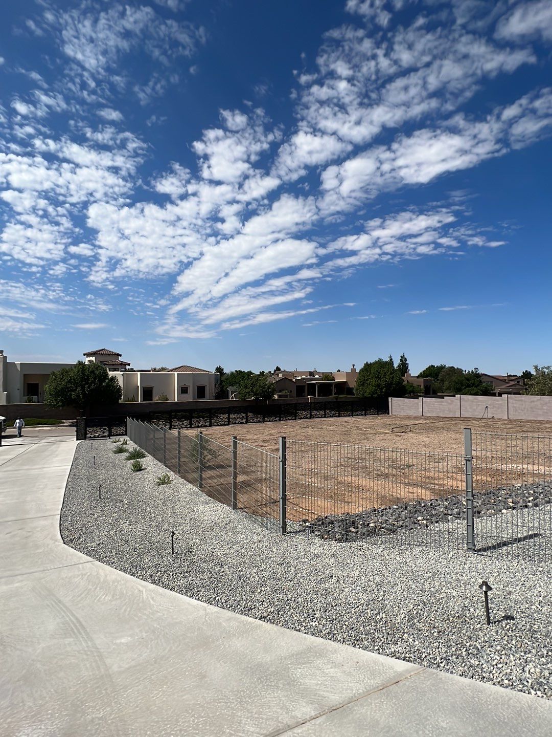 Residential using Custom Wrought Iron and DM Contempo by Valley Fence Company