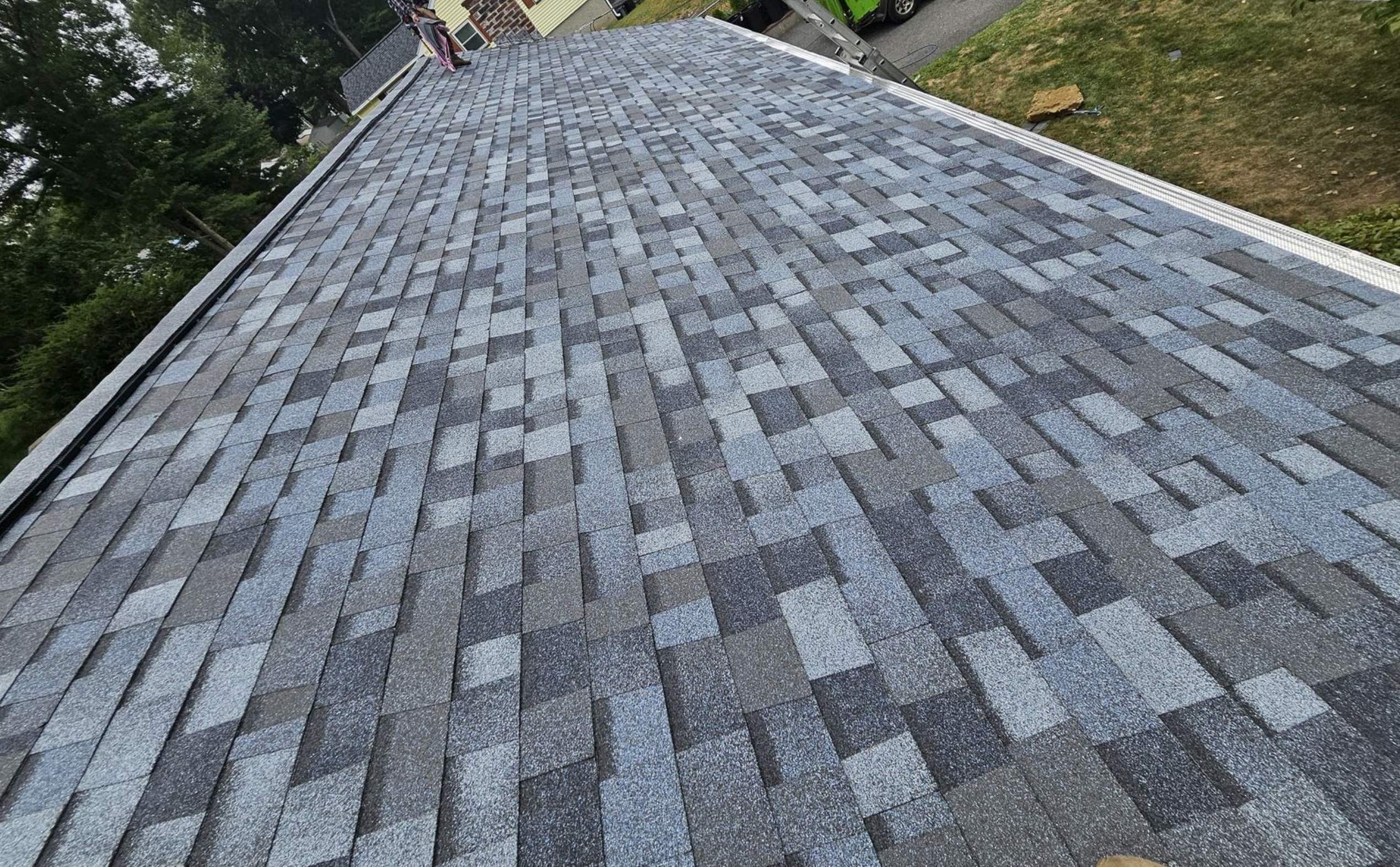 Full Roof Replacement in Stoughton, MA – Owens Corning Duration Designer, Pacific Wave by JOHNNYS PRO