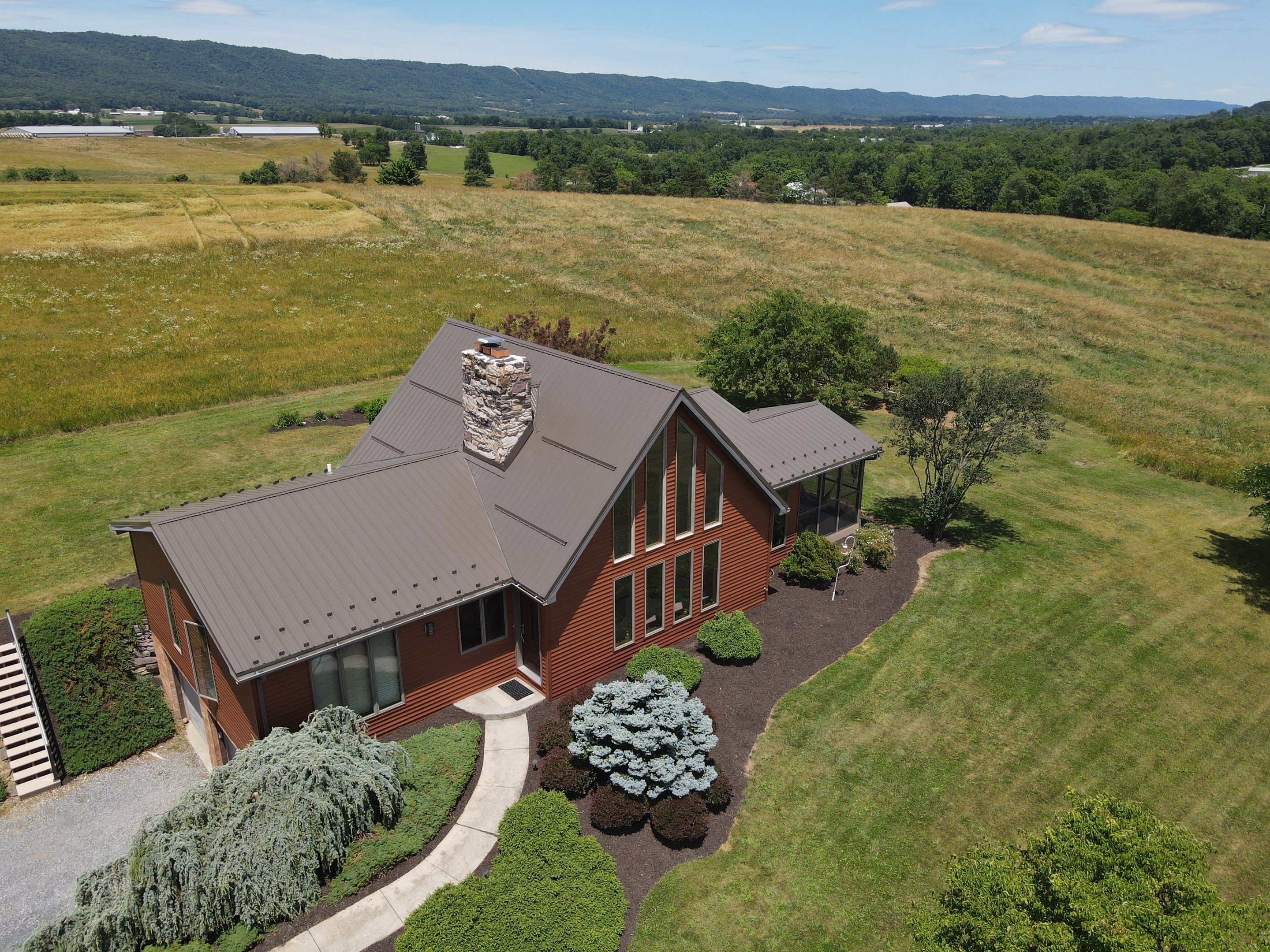 Everlast Azm Matte Bronze by Teflon Roofing
