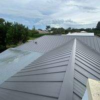 24ga 1" Nail-Strip Slate Gray  by Total Roofing System The Metal Roof Experts