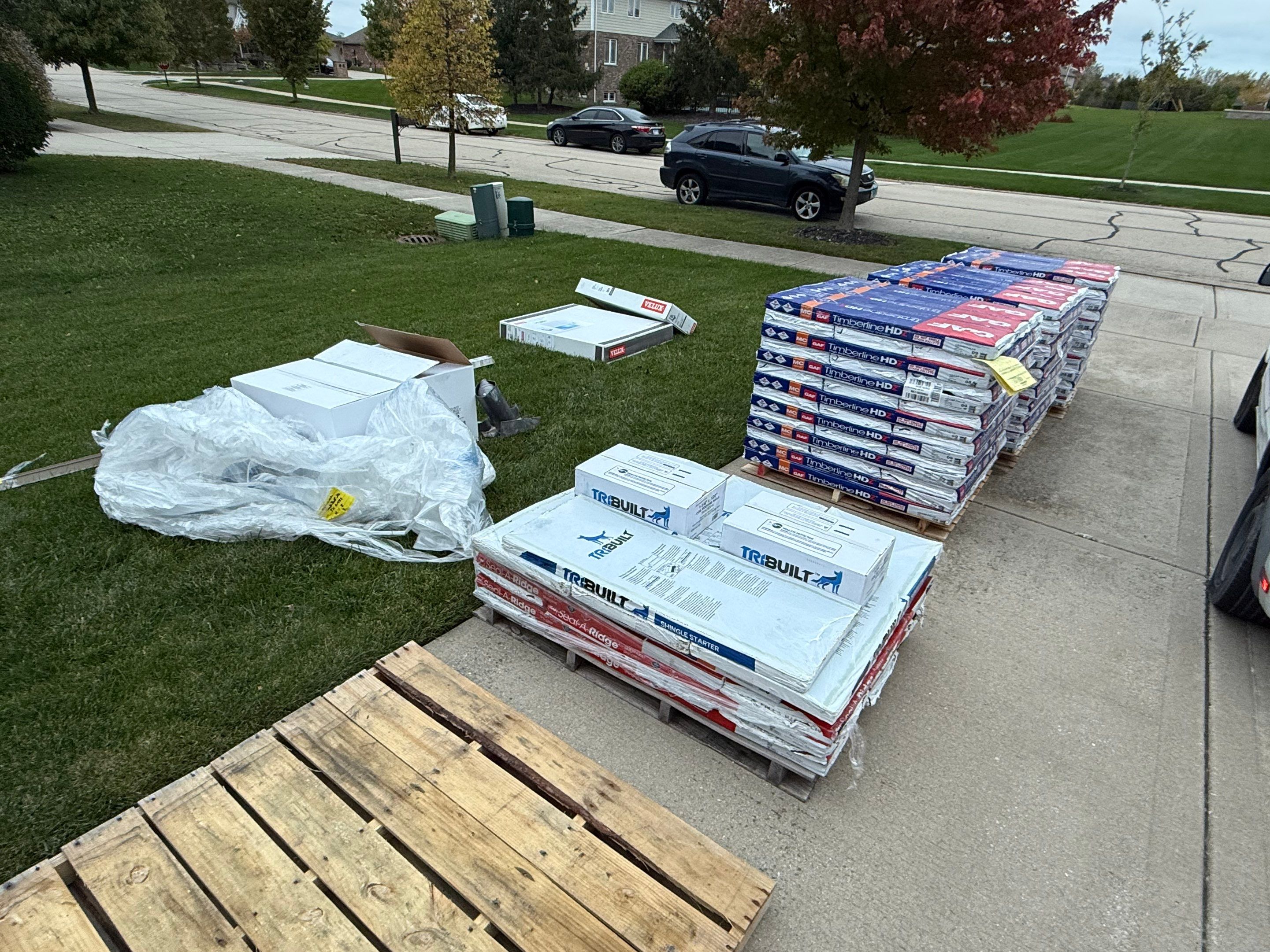 GAF Cedar Falls Roof and Velux windows by Optimal Home Improvement 